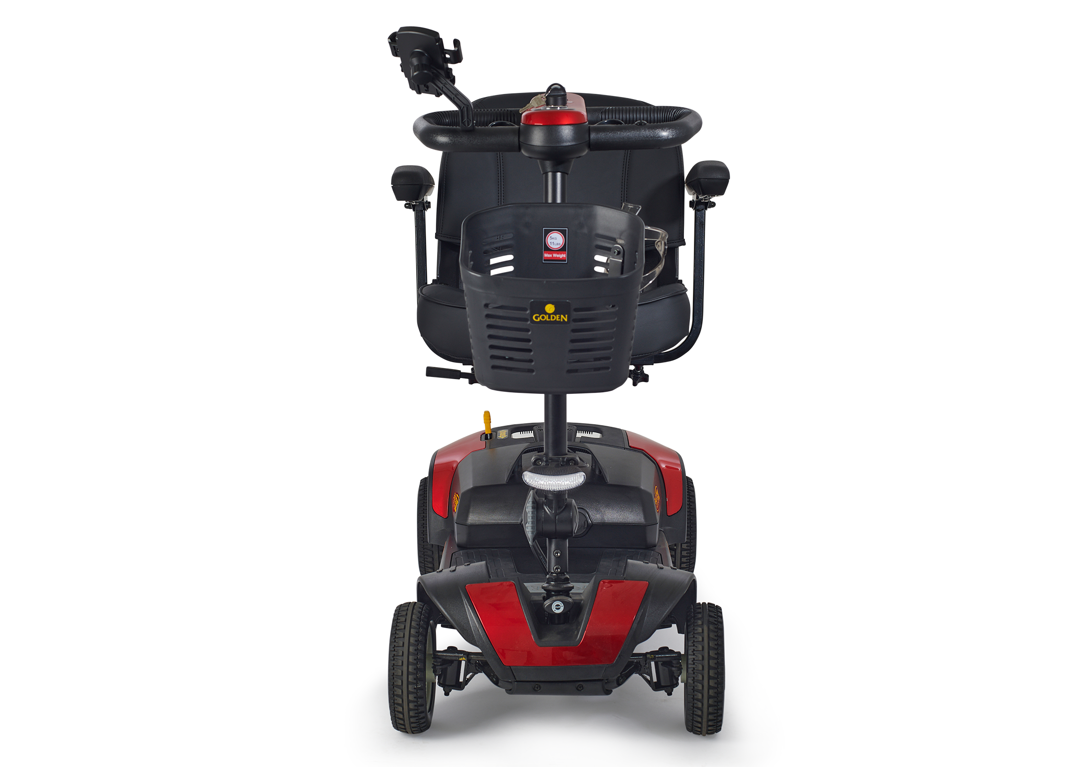 Golden Technologies BuzzAround XL 4 Wheel Mobility Scooter - Lightweight & Portable Electric Scooter for Adults & Seniors - Perfect for Shopping, Travel & Outdoor Activities