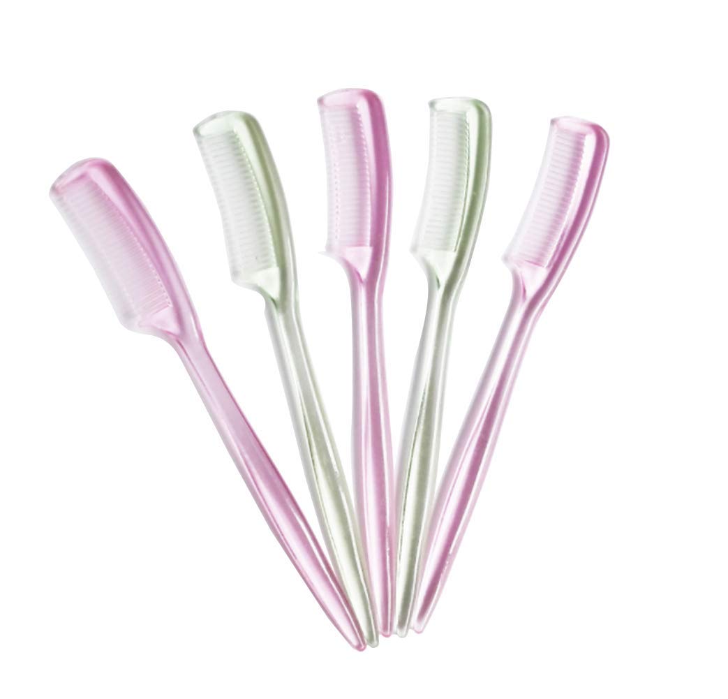 20PCS 3.5 Inch Plastic Mini Eyelash Comb & Eyebrow Brush - Mascara Separator Tool for Lash & Brow Makeup (Random Colors) - Perfect for Salon, Home Use & Travel Makeup Kit