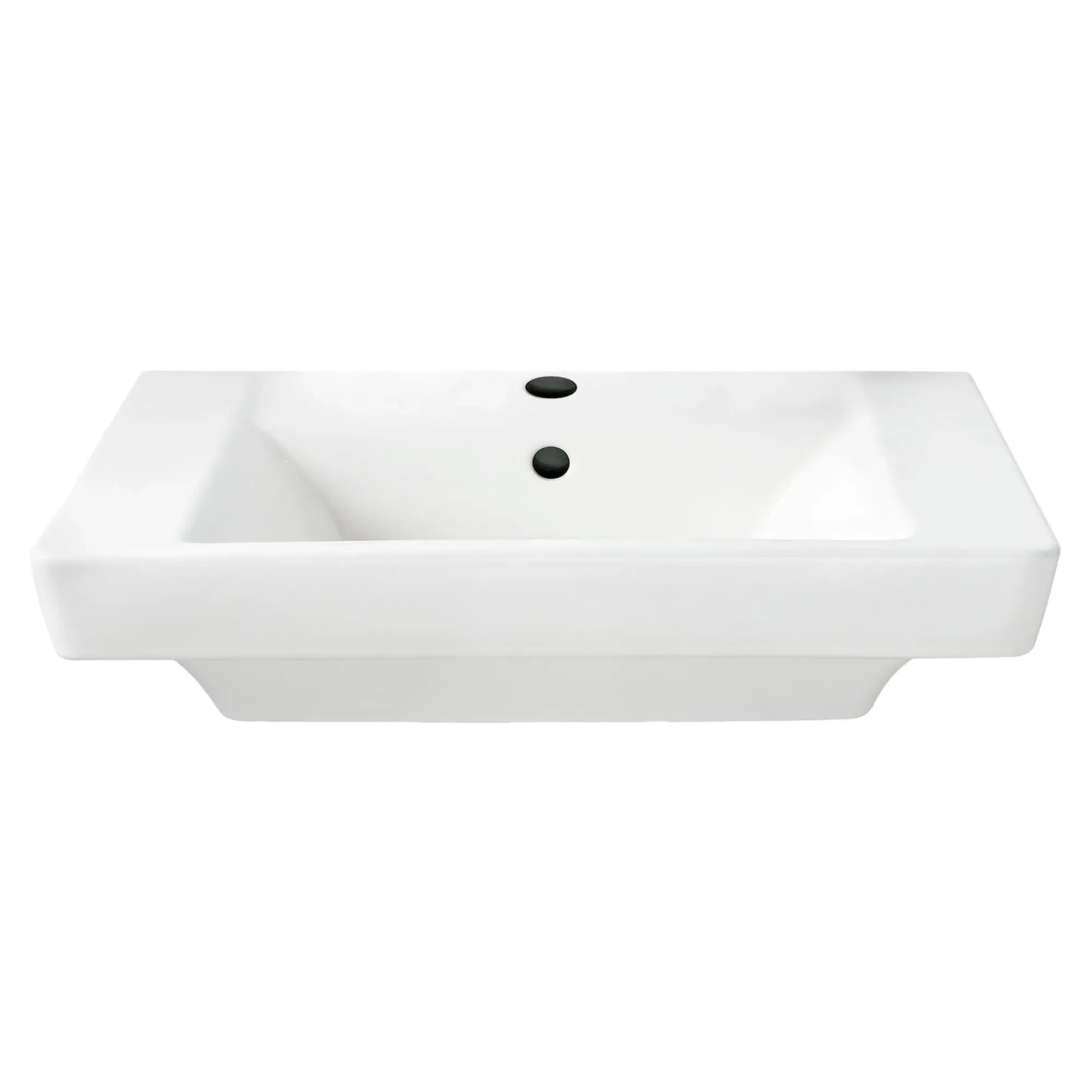 Boulevard® Center Hole Only Pedestal Sink Top - Modern Bathroom Vanity for Small Spaces, Perfect for Powder Rooms & Guest Baths
