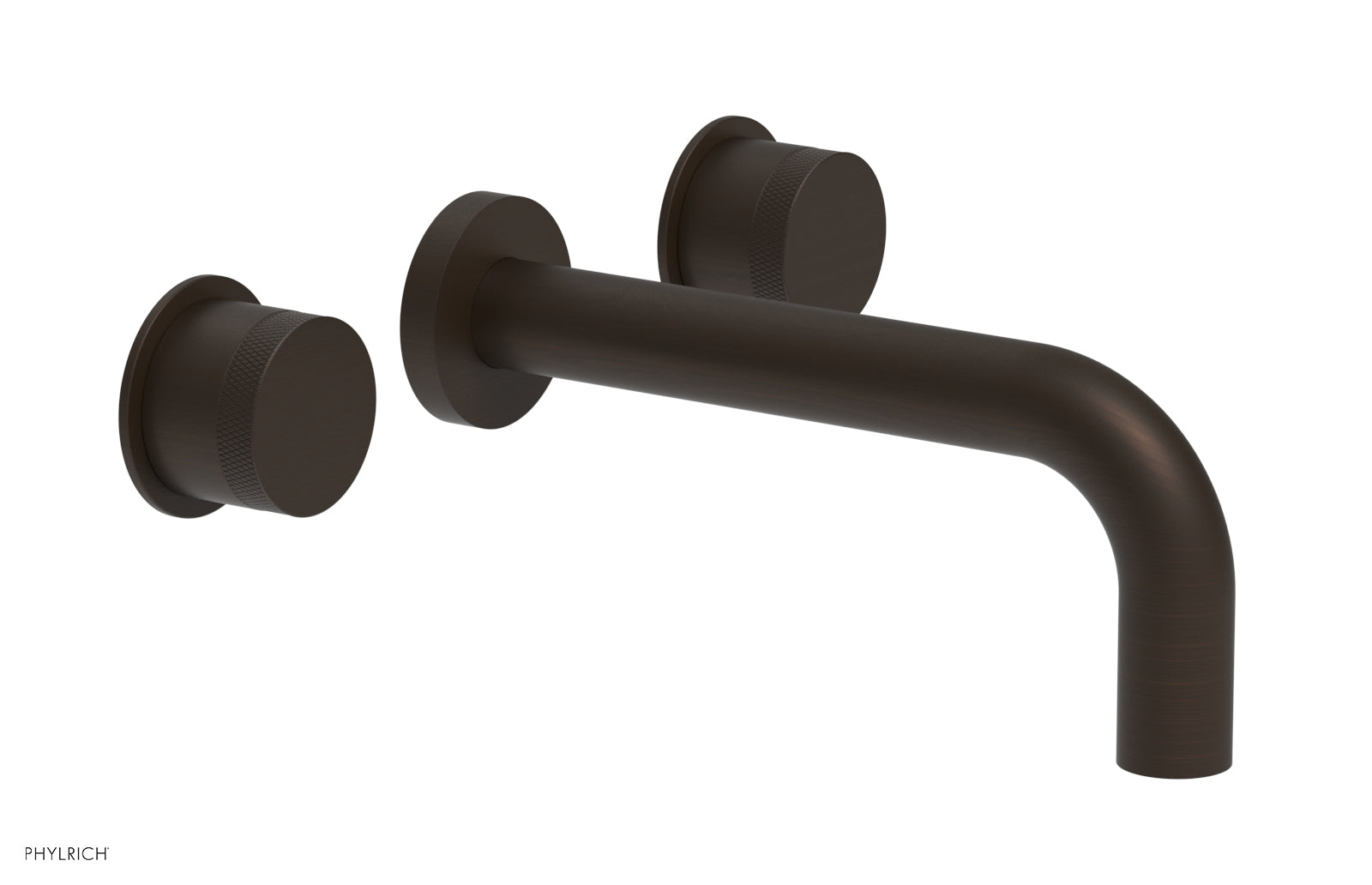 BASIC II Wall Mount Lavatory Set 230 11 - Modern Bathroom Sink Faucet for Small Spaces, Perfect for Apartments & Powder Rooms