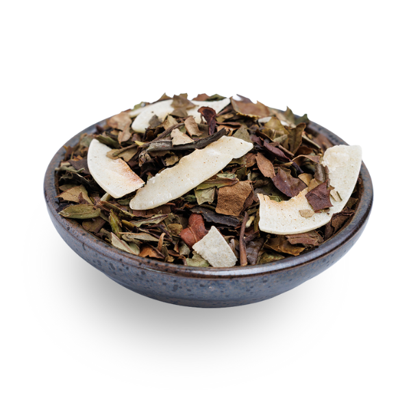 Organic Coconut Cream Pie White Tea Loose Leaf - Sweet & Creamy Flavor for Relaxation & Afternoon Tea Time