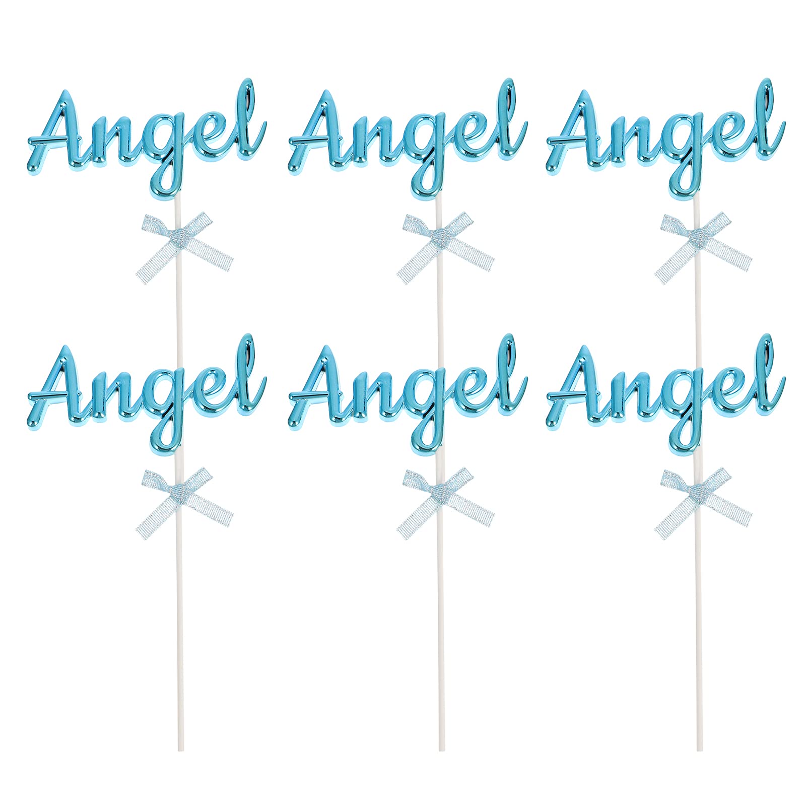PartyKingdom Elegant Cupcake Toppers - Happy Birthday Cake Decorations for Birthday Parties | Perfect for Wedding, Baby Shower & Anniversary Celebrations