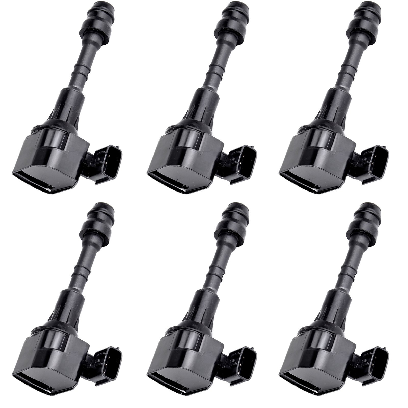 GDSMOTU 6-Piece Ignition Coil Set UF349 - Compatible with 2002-2003 Infiniti QX4 & 2003-2008 Nissan Murano - High Performance Replacement Coils for Smooth Engine Start & Acceleration