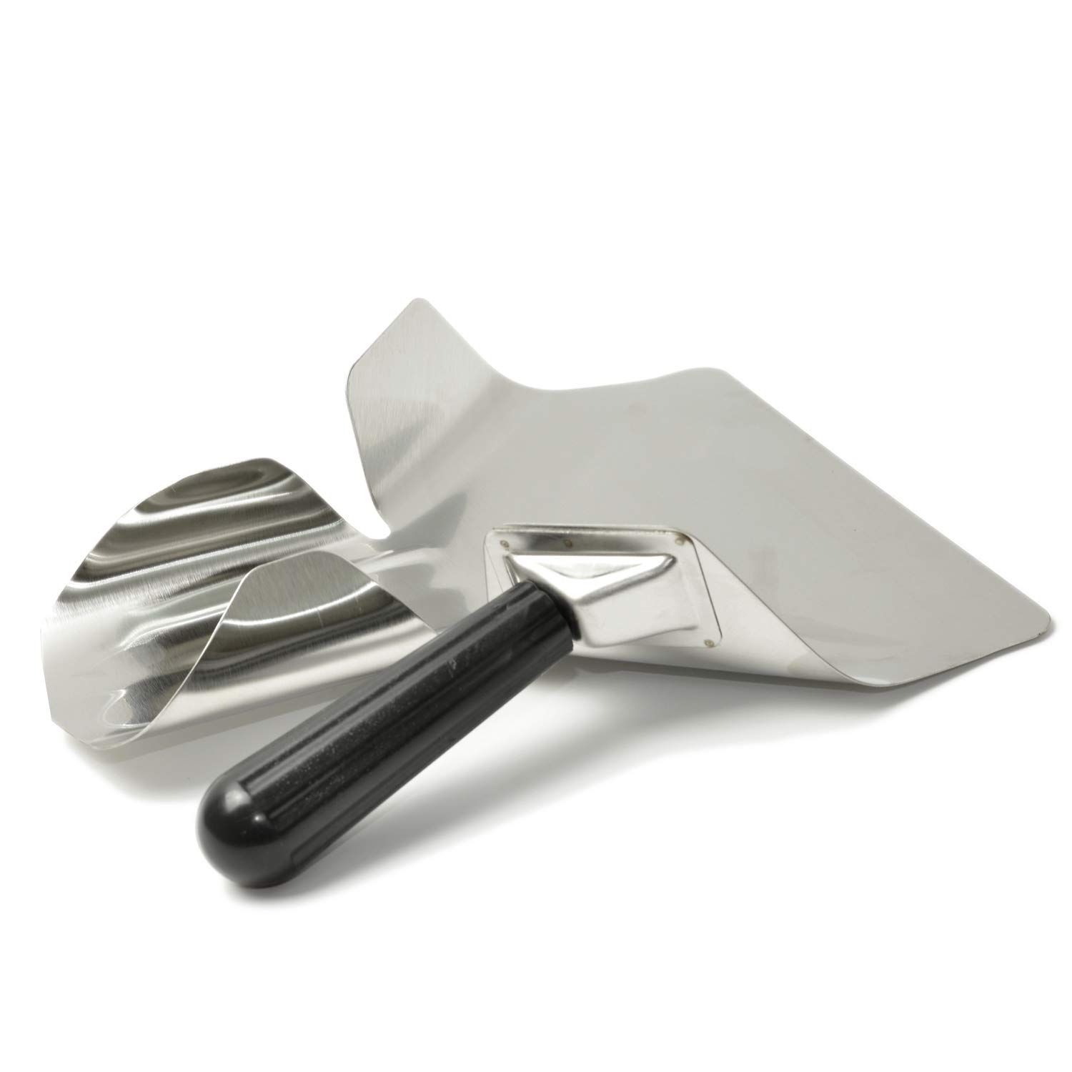 Premium Stainless Steel French Fry Scoop with Right Handle - Perfect for Popcorn, Chips, Ice Cream, Candy & Desserts - Ideal for Movie Nights, Parties & Snack Bars