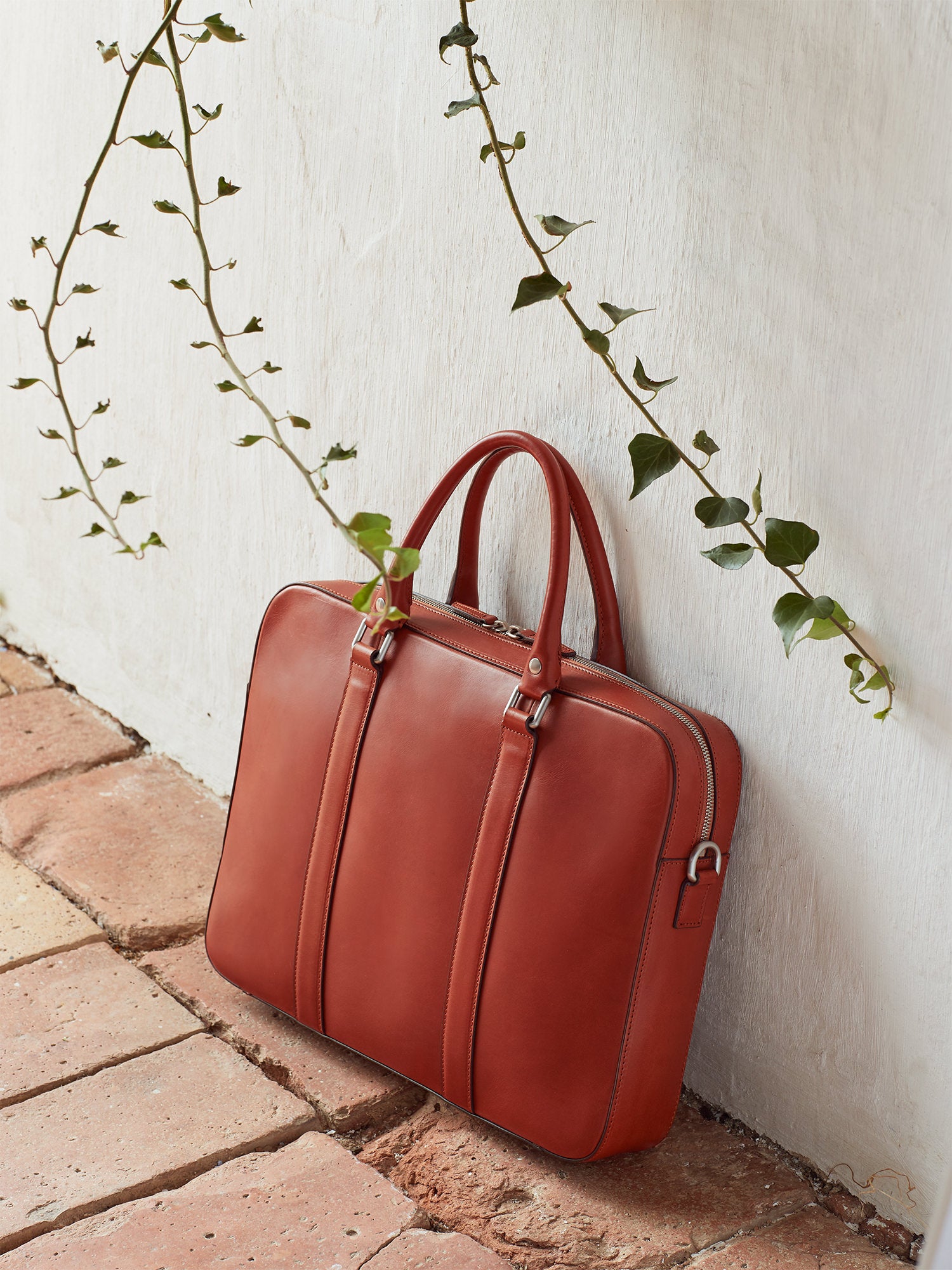 Premium Soft Leather Briefcase for Men & Women - Professional Laptop Bag for Business, Office & Travel - Stylish & Durable Work Bag for Commuters & Executives