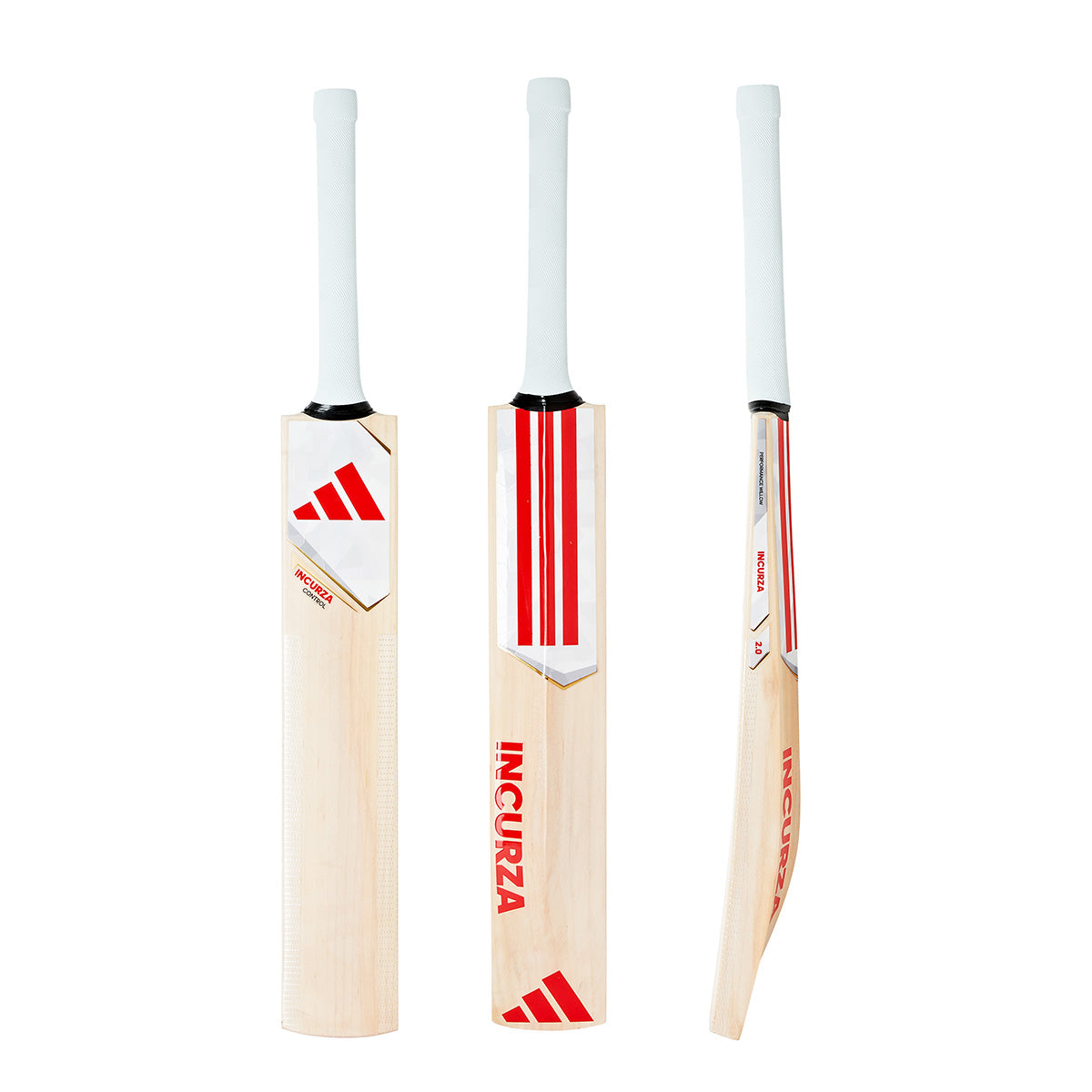 Adidas Incurza Control 2.0 Junior Cricket Bat - Lightweight Performance Cricket Bat for Youth Players - Perfect for Practice, Matches & Training Sessions