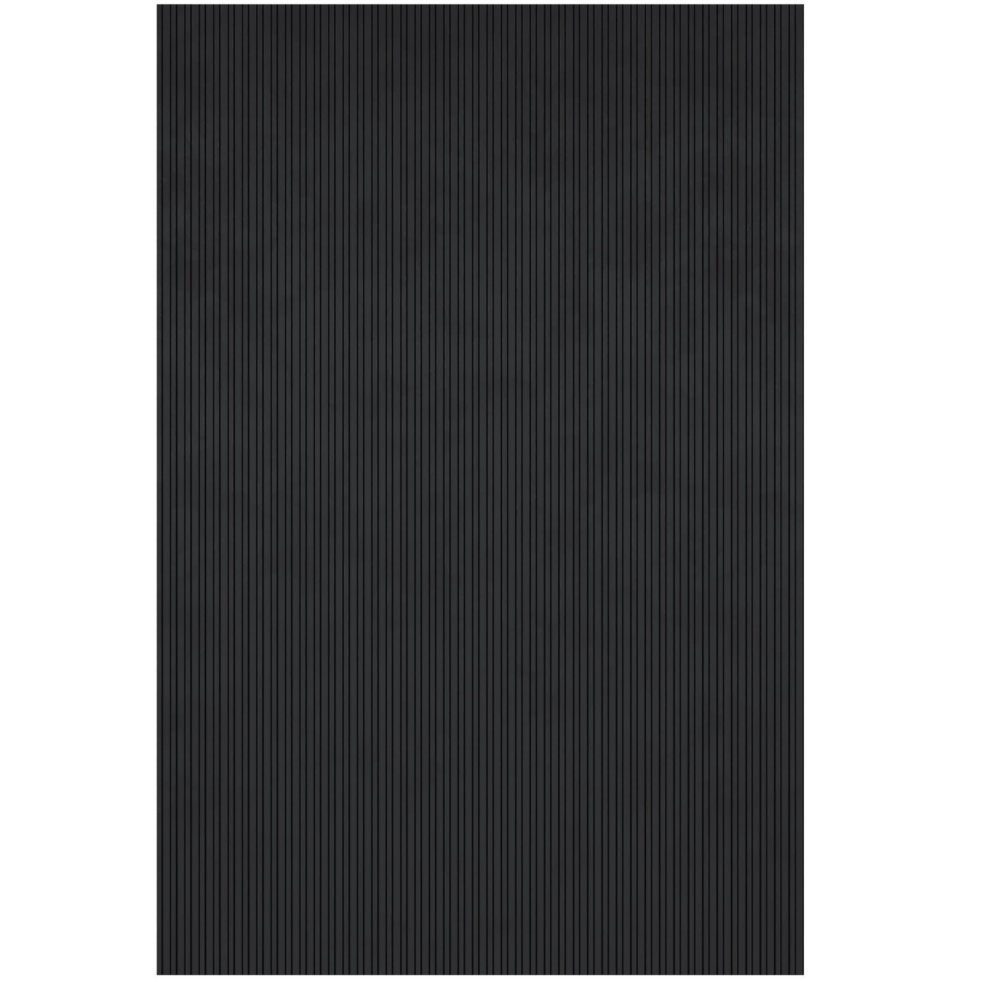 Ottomanson 2x3 Non-Slip Rubber Doormat - Waterproof, Easy Clean, Indoor Outdoor Use - 20