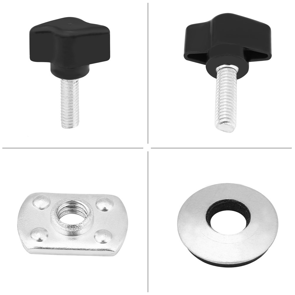 **Aukson 8Pcs Universal Hard Top Fasteners Thumb Screws Nuts Bolts for Jeep Wrangler YJ TJ JK - Quick Bolts for Wrangler Hardtop - Perfect for Off-Roading & Jeep Accessories**