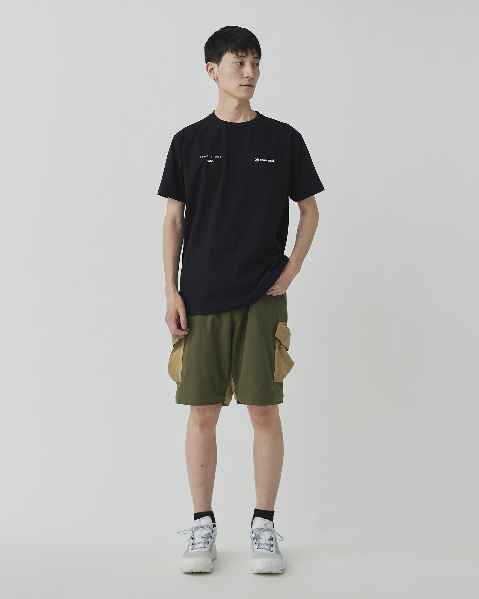 Premium Toned Trout Mt. Tanigawa Graphic T-Shirt - Soft Cotton Tee for Fishing Enthusiasts & Outdoor Adventures - Perfect for Hiking, Camping, and Casual Wear