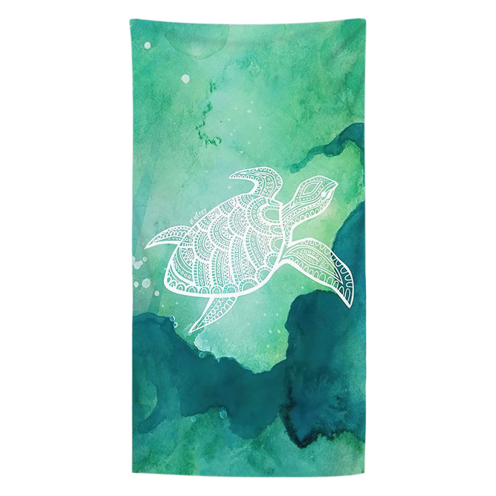 Premium Microfiber Beach Towel - Ultra Lightweight, Quick Dry & Sandproof - Stylish Pattern Bath Towel for Travel, Pool, Yoga & Outdoor Activities