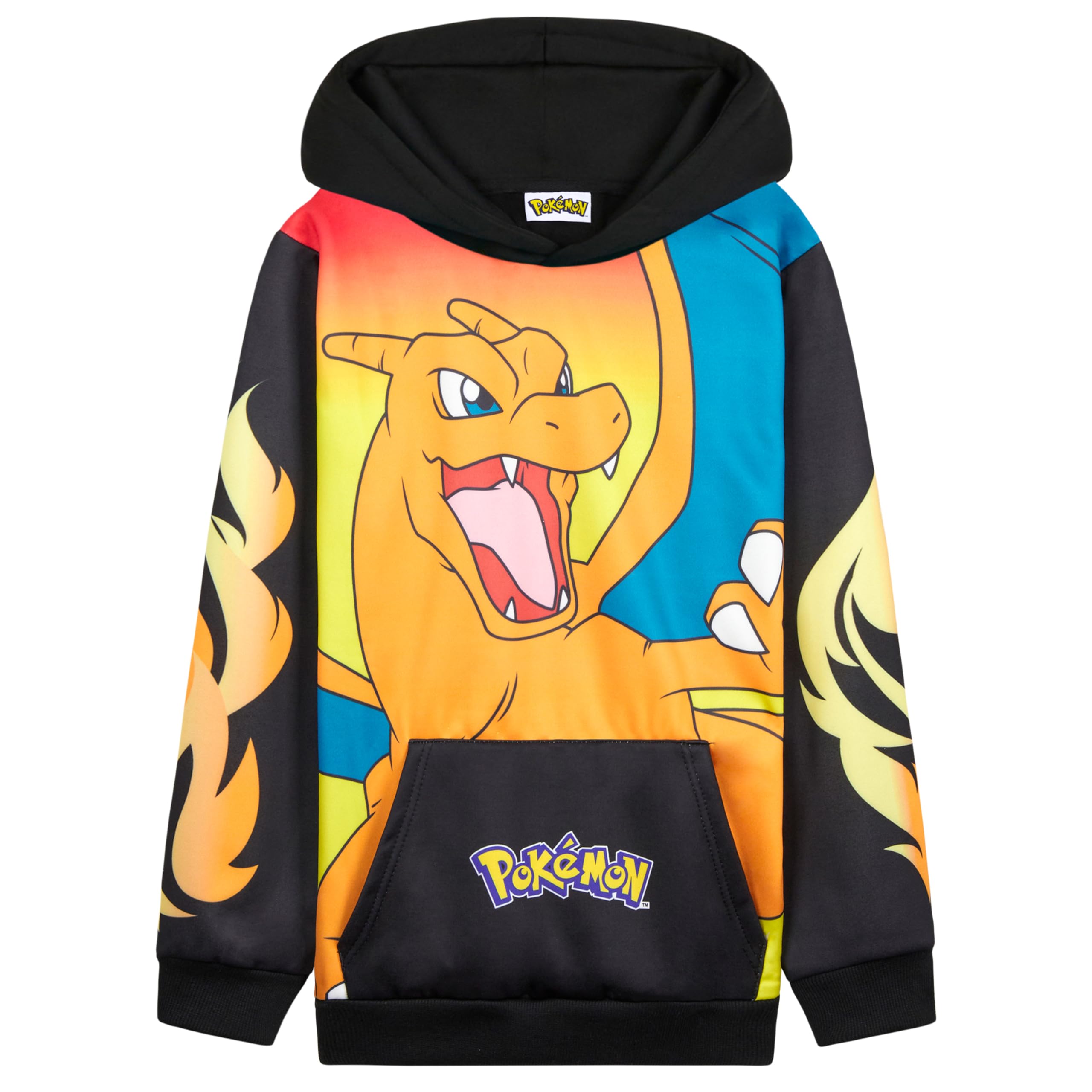 **Pokemon Hoodie for Boys & Teens - Pikachu Anime Hooded Sweatshirt | Warm & Cozy Pullover for Casual Wear, Gaming & Outdoor Activities**
