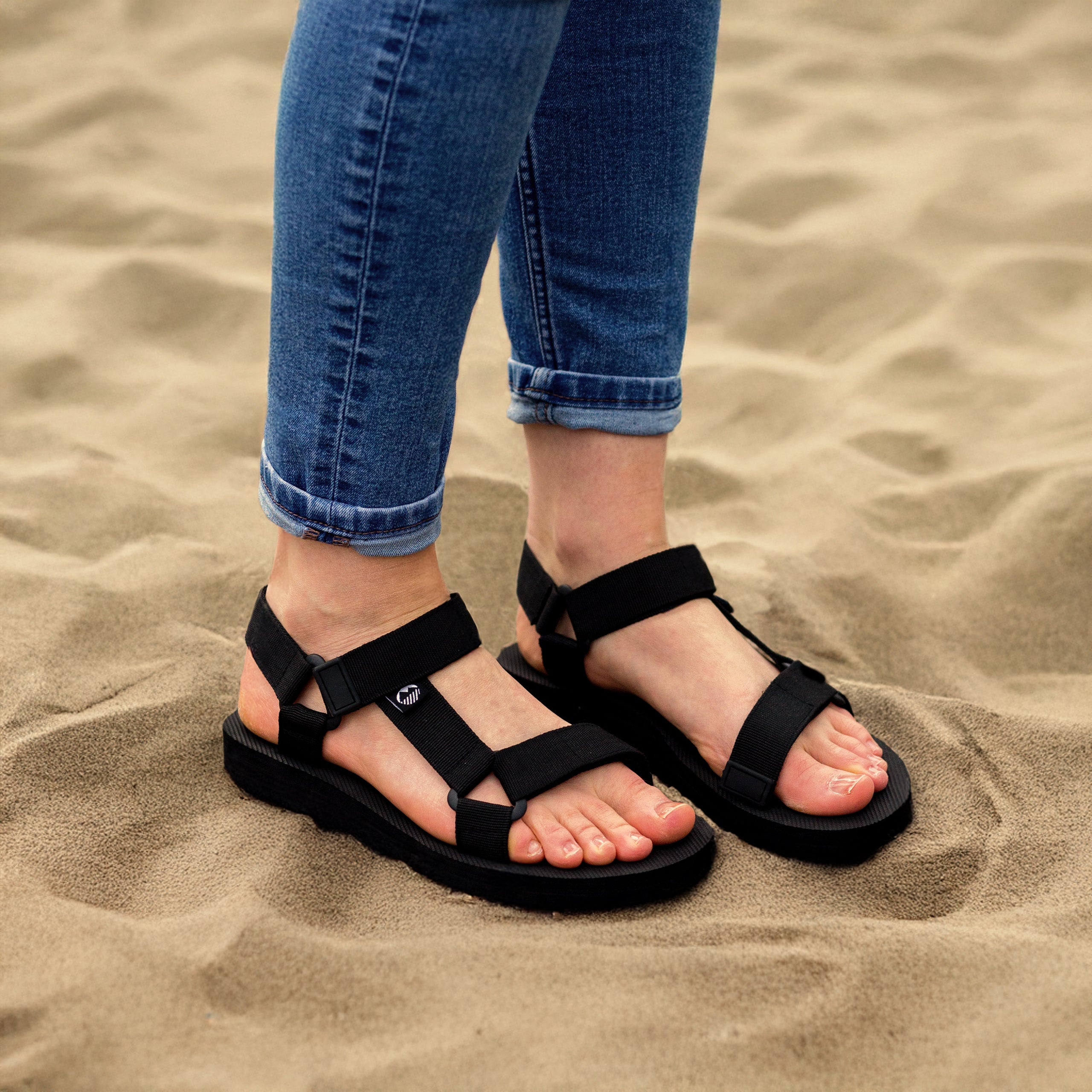 Women's Adjustable Comfort Sandals - Breathable & Lightweight for Summer Walking, Beach, and Travel