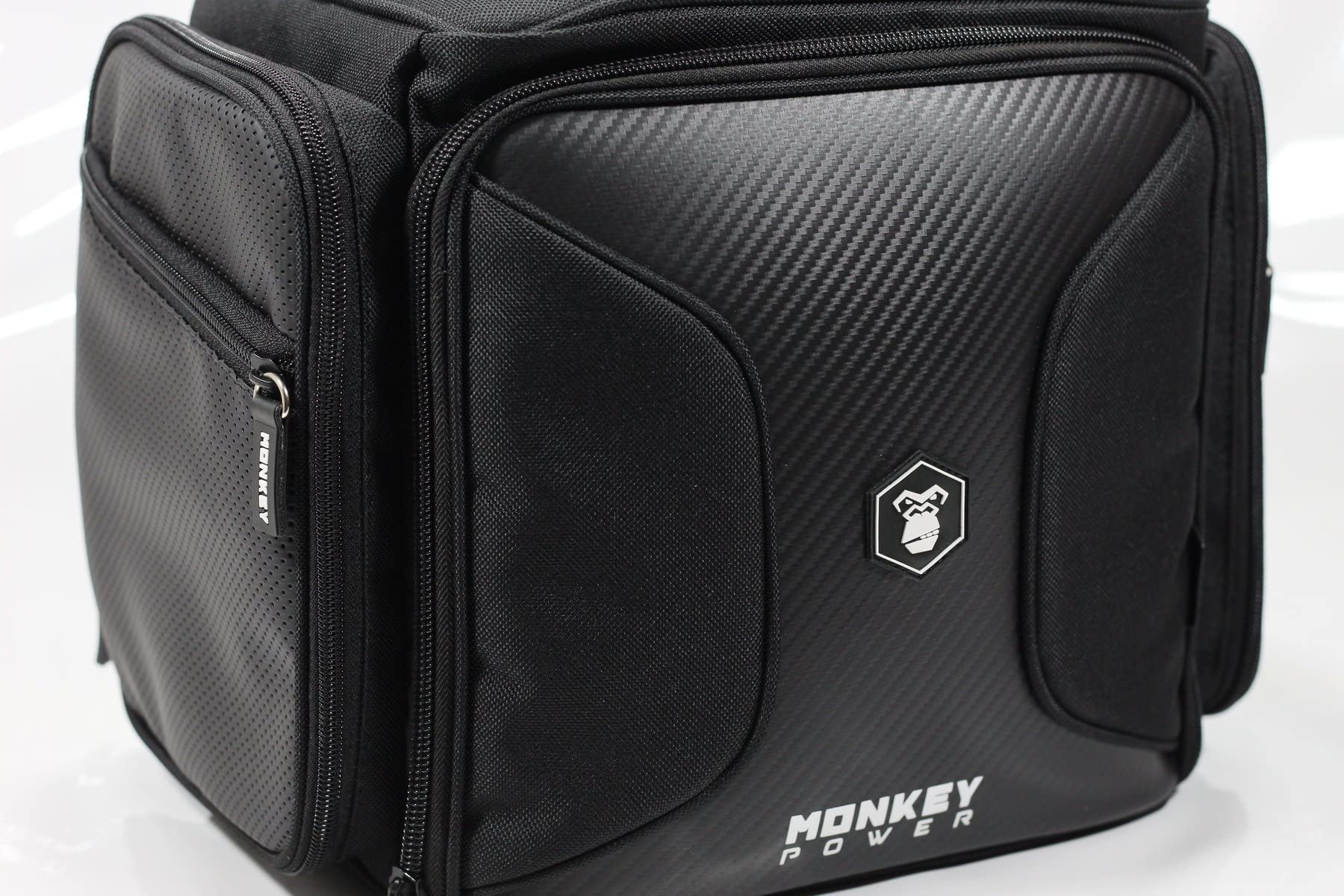 MONKEY POWER 2.0 Fitness Lunch Box - Insulated Meal Prep Bag for Gym, Work & School - Durable Black Workout Food Container for Bodybuilding & Healthy Eating