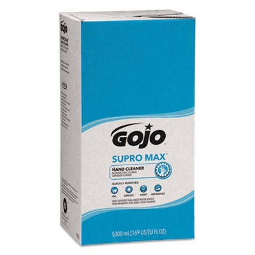 GOJO SUPRO MAX Herbal Scent Hand Cleaner Refill - 5000 mL (2-Pack) | Antibacterial Soap Dispenser Refills for Commercial Kitchens, Hospitals & Workplaces