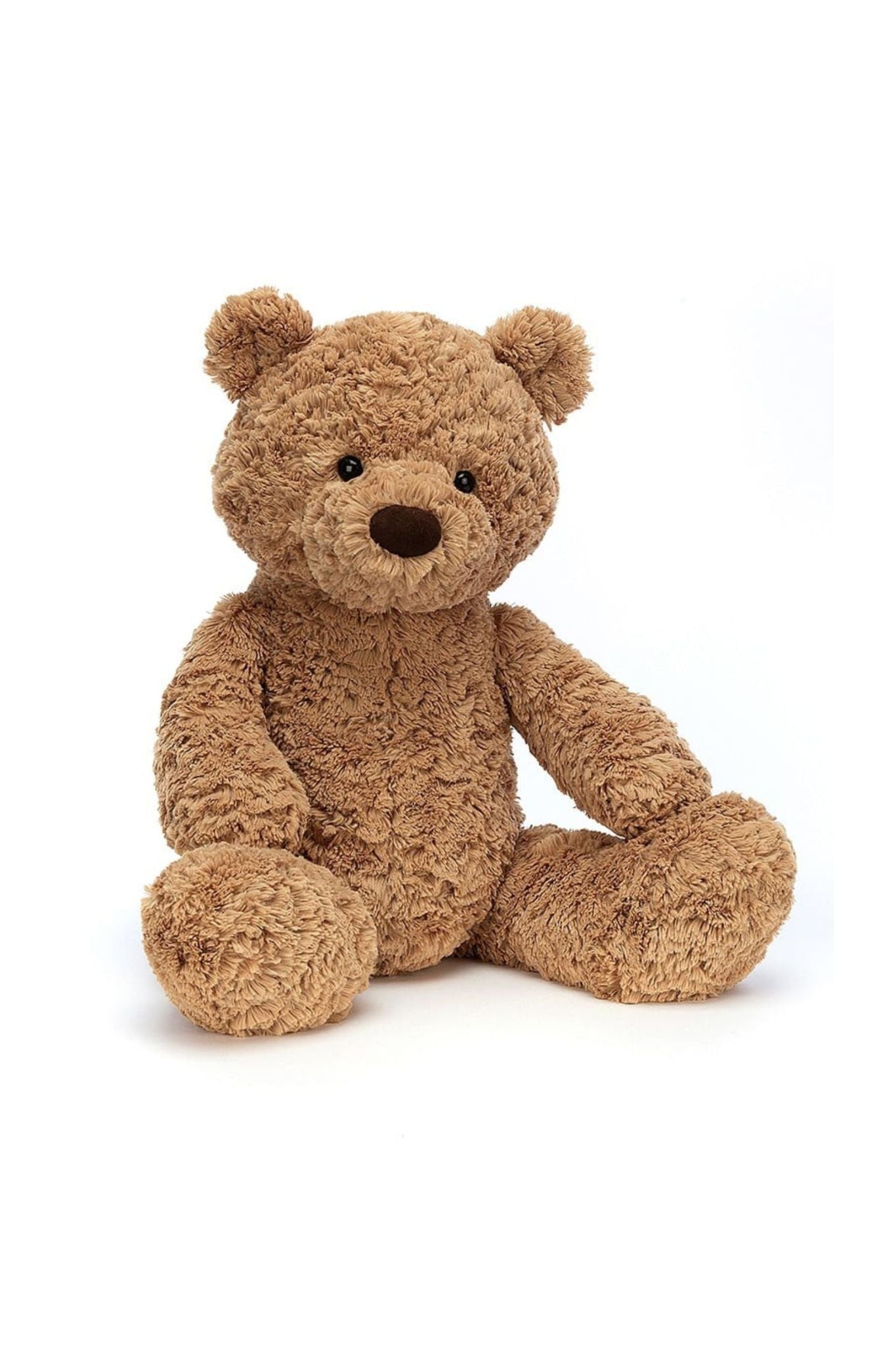 Soft and Cuddly Bumbly Bear Plush Toy by Jellycat - Perfect for Kids' Bedtime, Nursery Decor, and Gift Giving