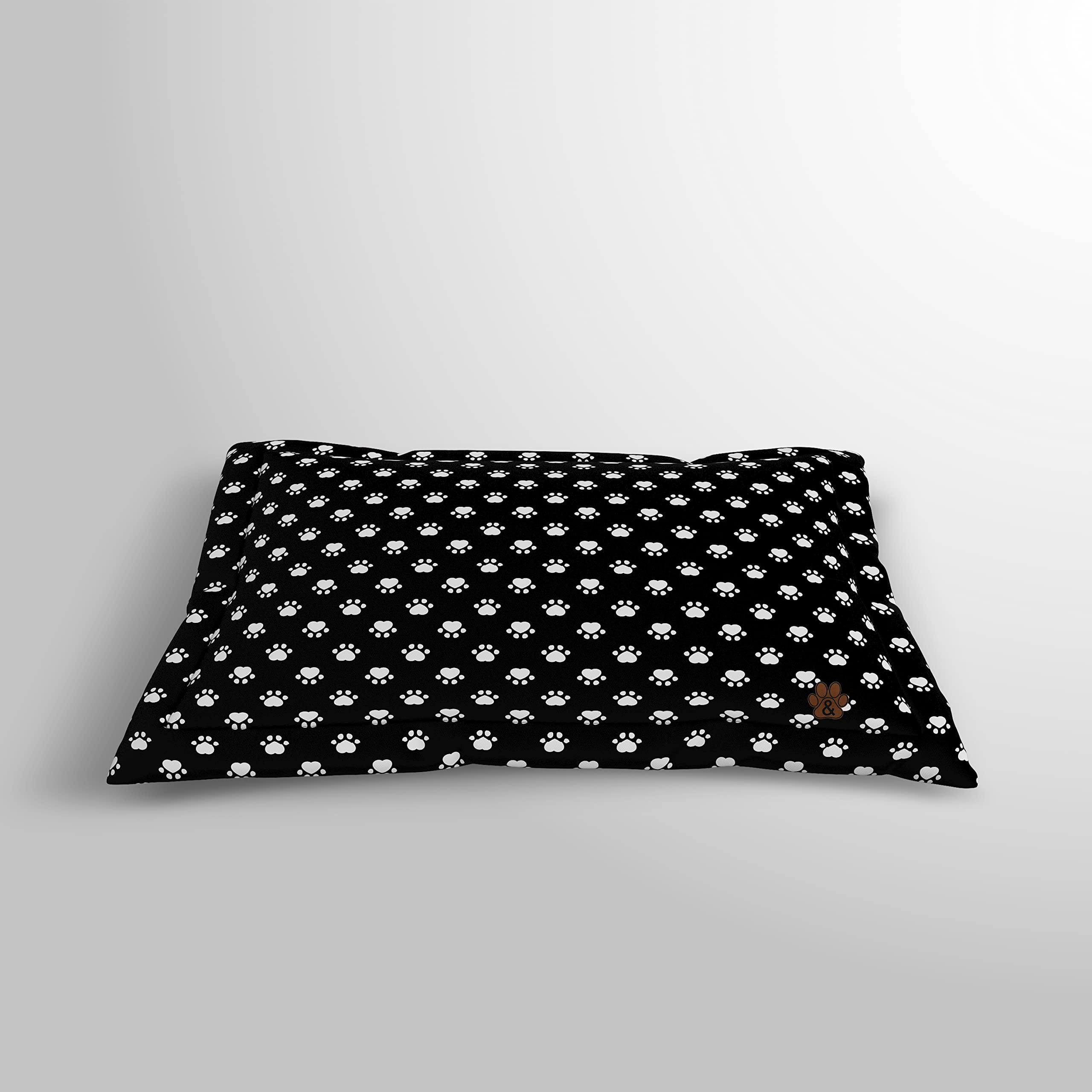 Premium Non-Slip Dog Bed Mat for Large Medium Small Dogs & Cats - Washable Pet Mattress with Anti-Slip Bottom (Pattern 10, Large Size) - Perfect for Living Room, Bedroom & Crate Comfort