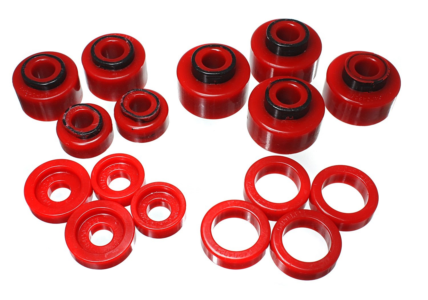 ENERGY SUSPN Energy Suspension 44120R Chassis Bushing Kit - High Performance Polyurethane Bushings for Smooth Ride & Enhanced Handling - Perfect for Off-Roading, Racing & Daily Driving