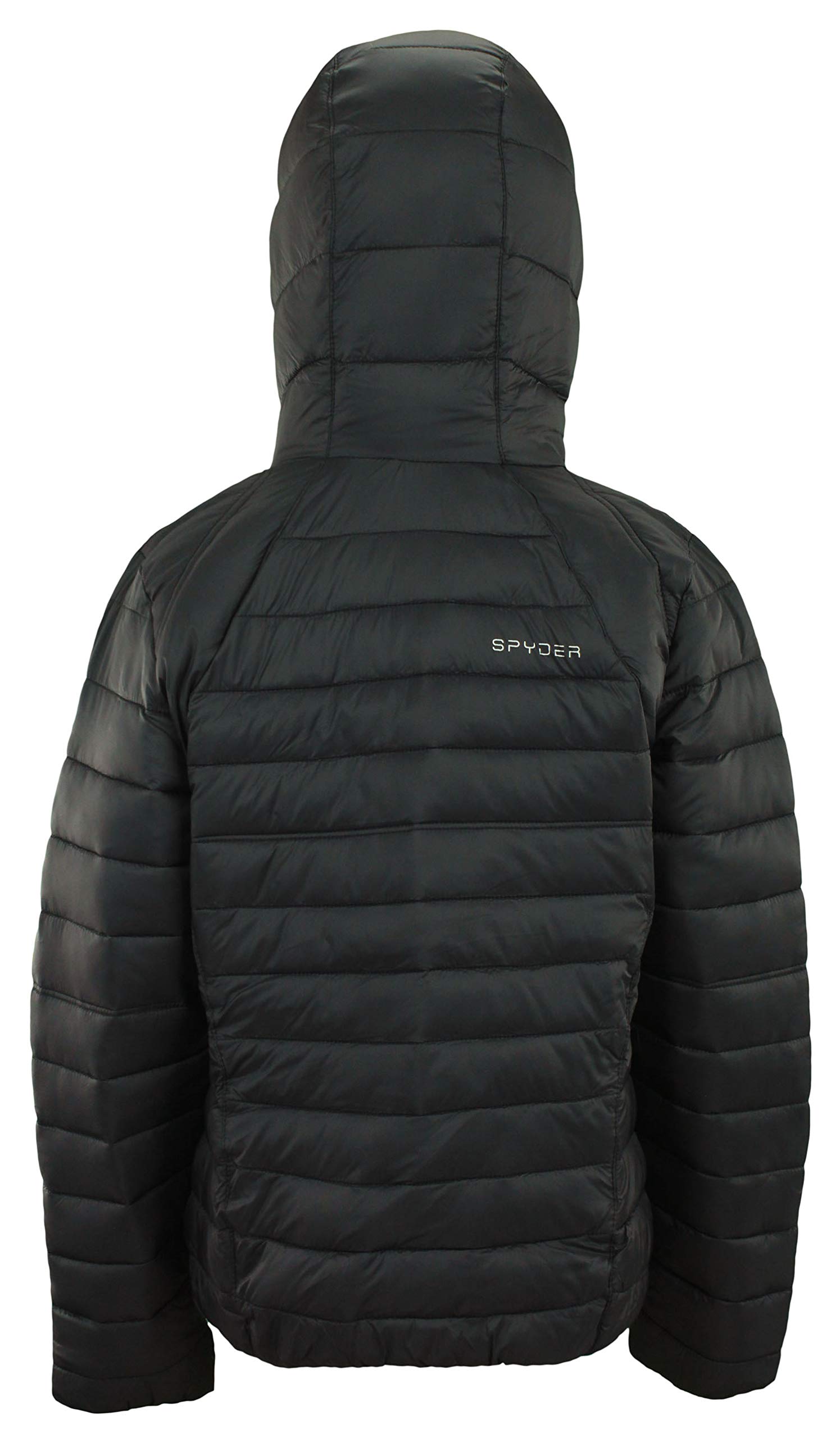 Spyder Girls' Puffer Jacket - Warm Winter Coat for Kids & Teens - Lightweight Waterproof Outerwear for Skiing, Snowboarding & Outdoor Activities
