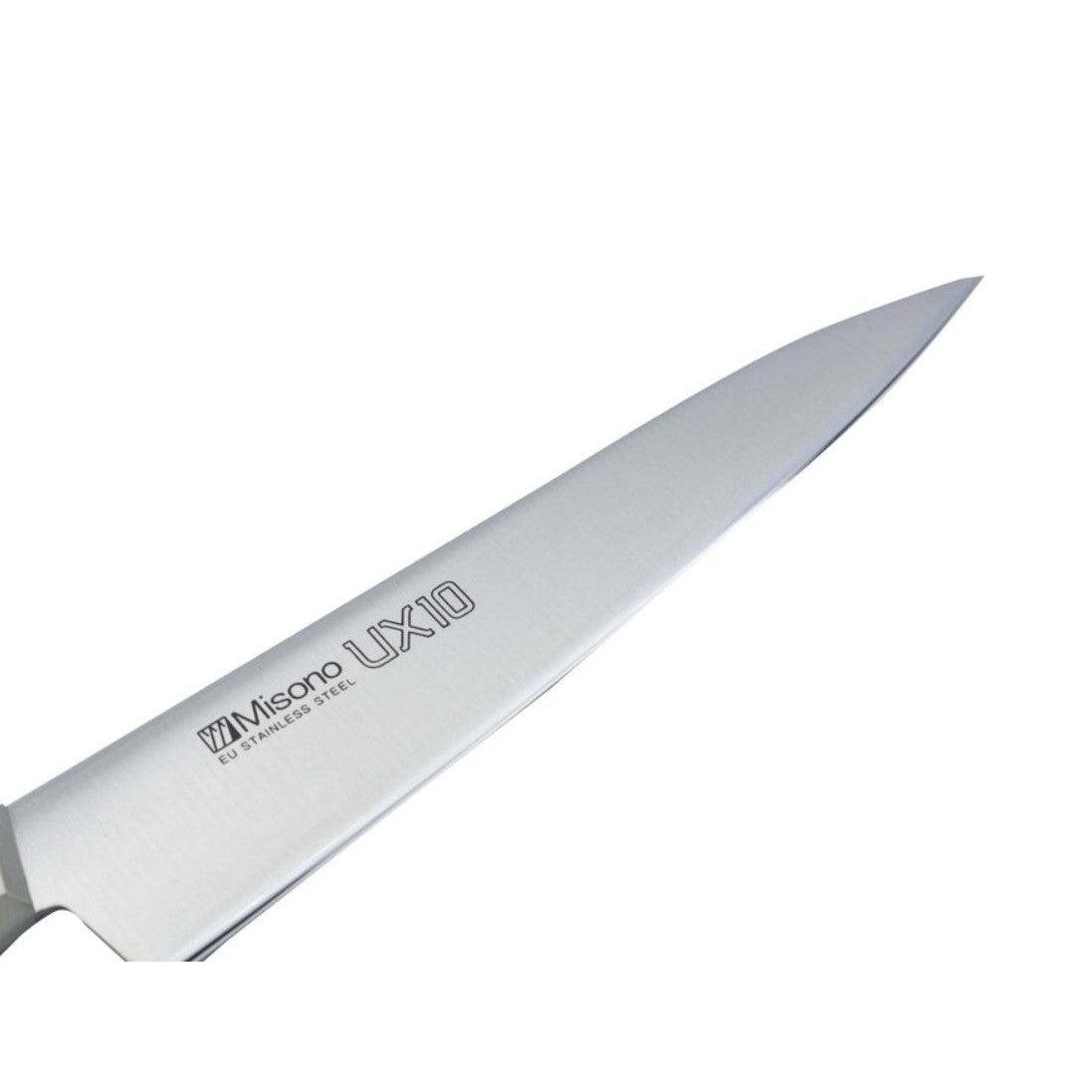 Misono UX10 130mm Petty Knife - Japanese Stainless Steel Utility Knife for Precise Slicing, Peeling & Detail Work - Perfect for Home Chefs & Professional Kitchens