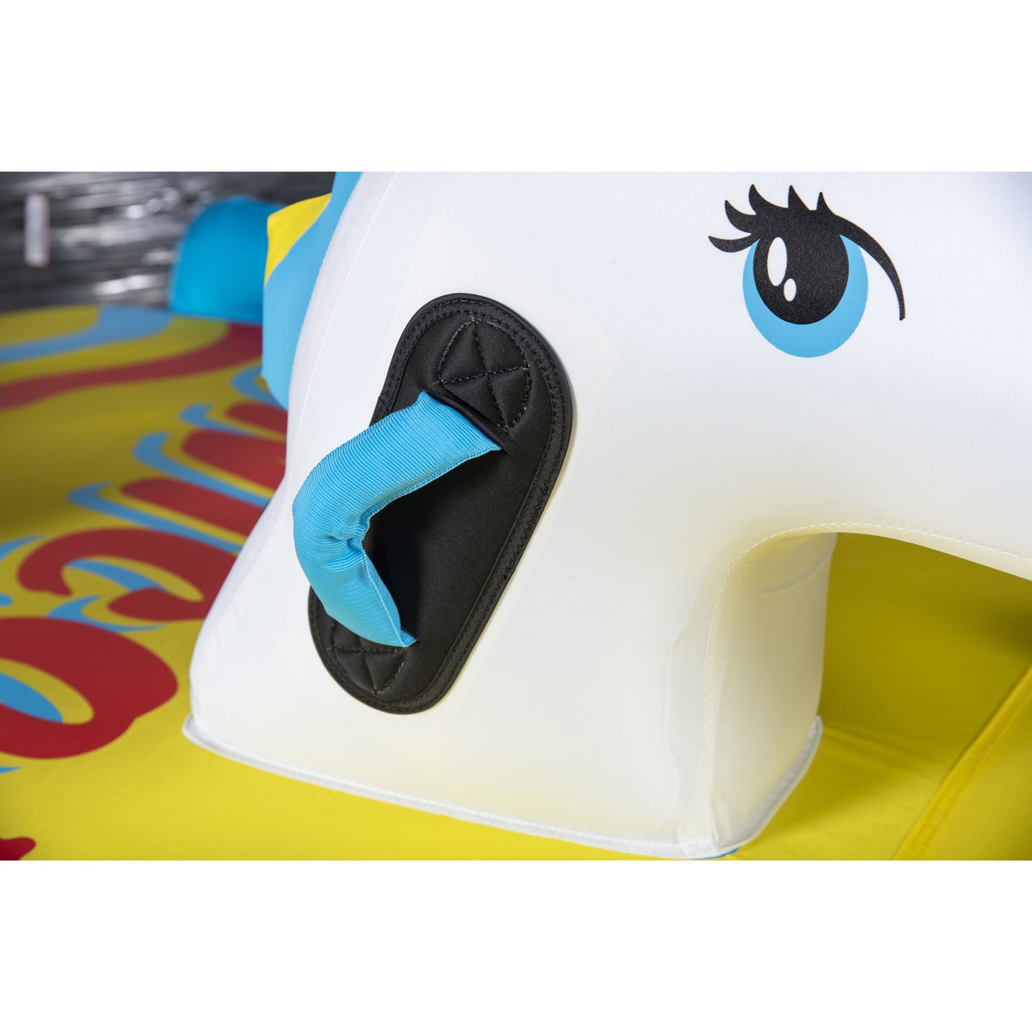 HO Sports Unicorn Towable Tube for 3 Riders - Inflatable Water Tube for Boating, Lake & Beach Fun - Perfect for Family & Friends Summer Adventures