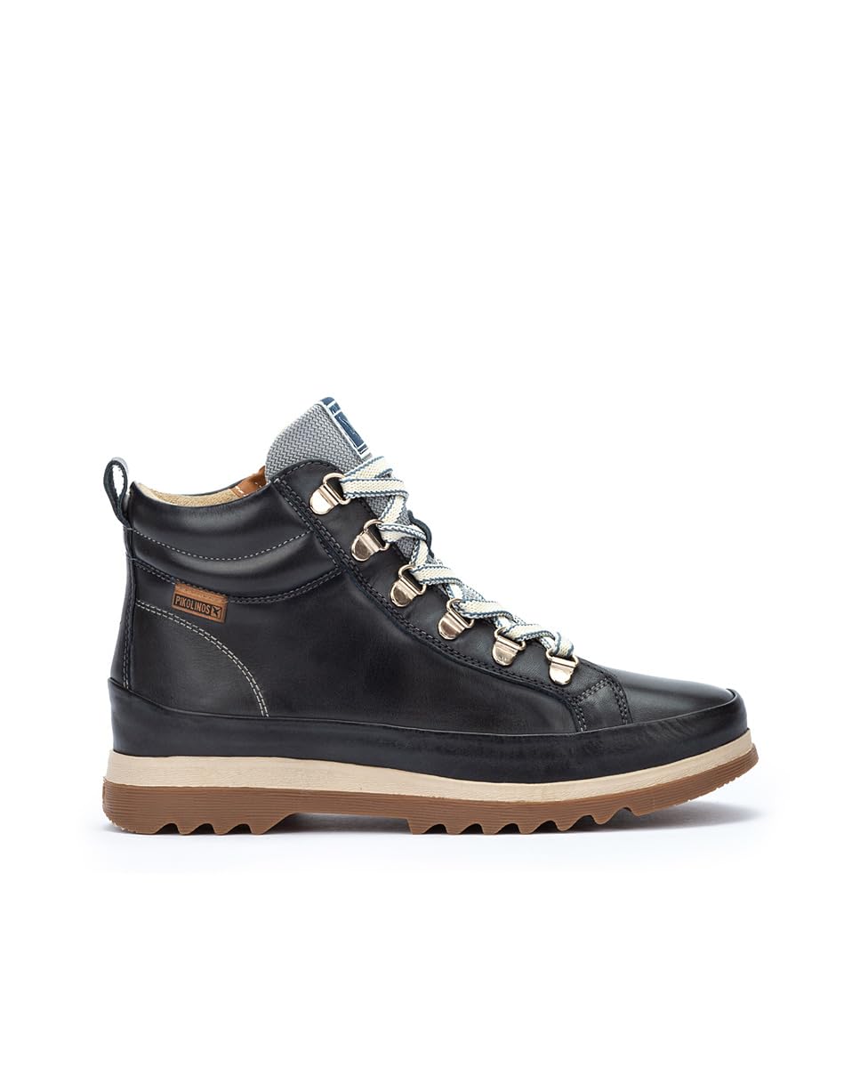 PIKOLINOS Women's Leather Sneakers - Vigo Style Comfortable Walking Shoes for Casual Outfits & Travel | Fashionable & Lightweight Footwear