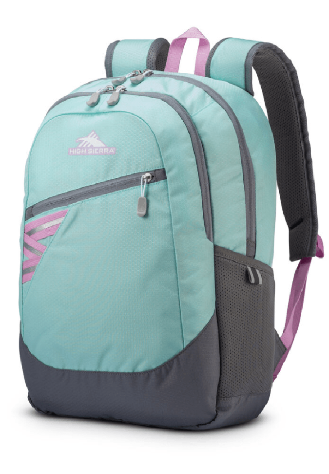 High Sierra Outburst 2.0 Backpack - Durable Laptop Backpack for Men & Women with USB Charging Port, Water-Resistant Travel Backpack for School, Work, Hiking & Outdoor Adventures