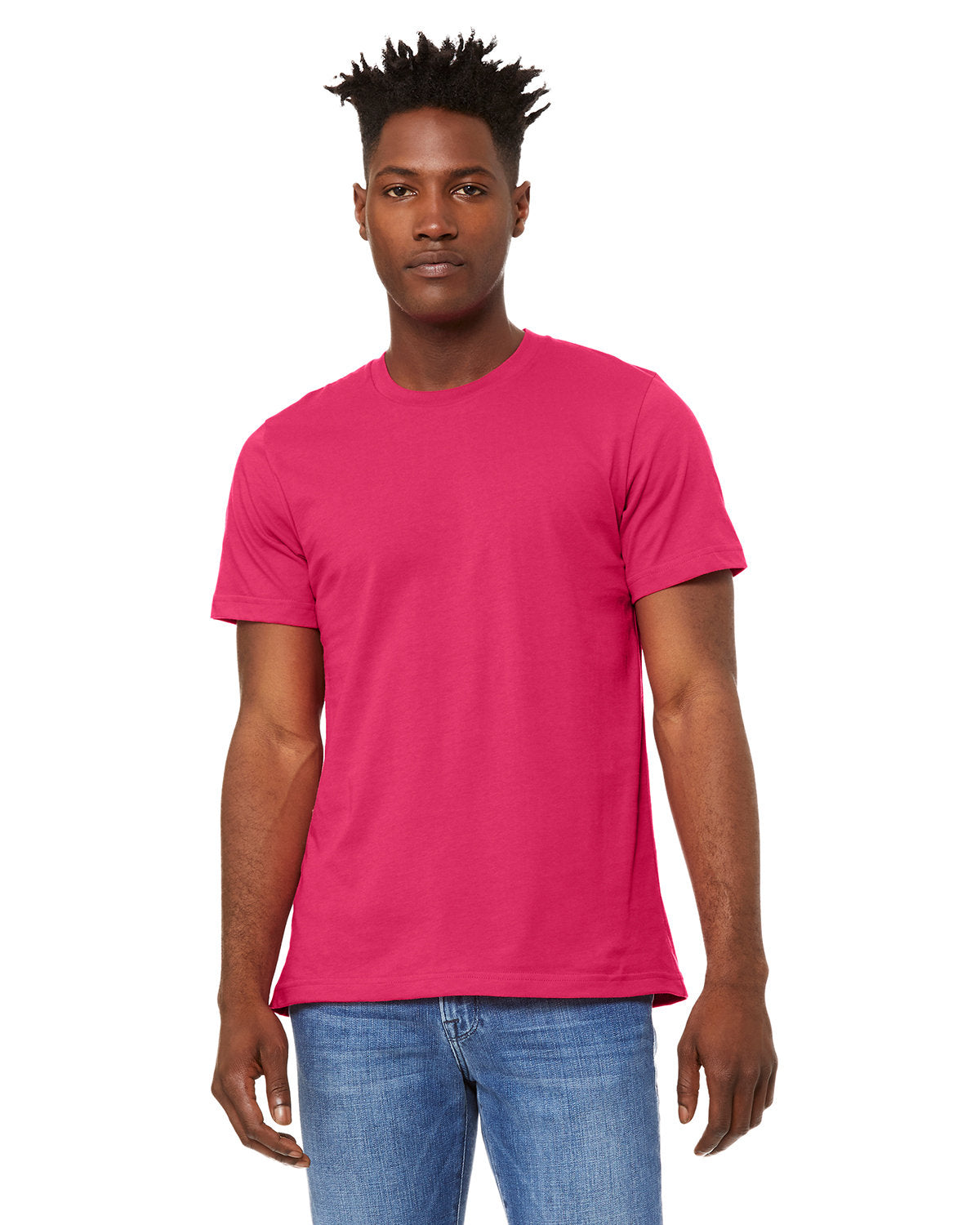 Bella + Canvas 3001C Unisex Jersey Short Sleeve T-Shirt - Soft Cotton Tee for Men & Women - Perfect for Casual Wear, Screen Printing & Everyday Outfits