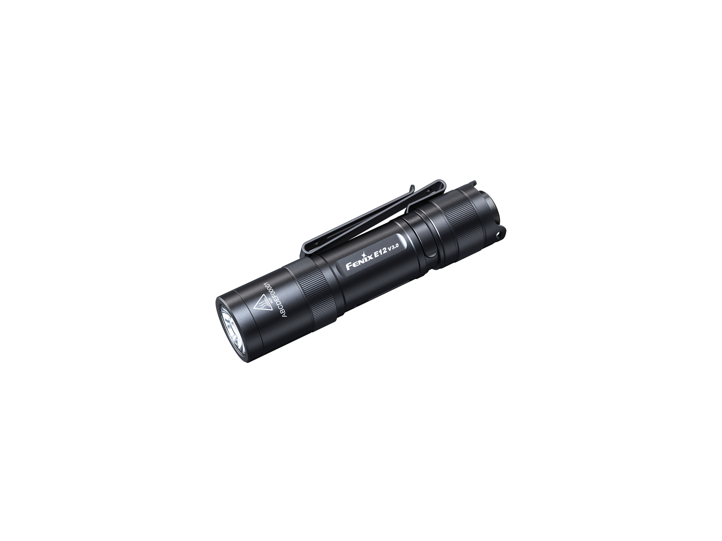 Fenix E12 V3 Compact AA Flashlight - High Lumens Pocket-Sized EDC Torch for Camping, Hiking & Emergency Use
