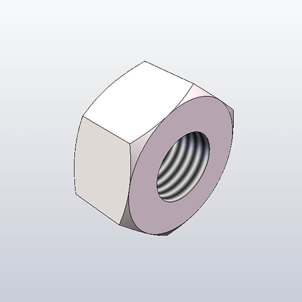BG1600S 13 Hex Nut M8 - High Quality Stainless Steel Fastener for Automotive, Machinery & DIY Projects - Corrosion Resistant Hardware for Construction and Repair Work