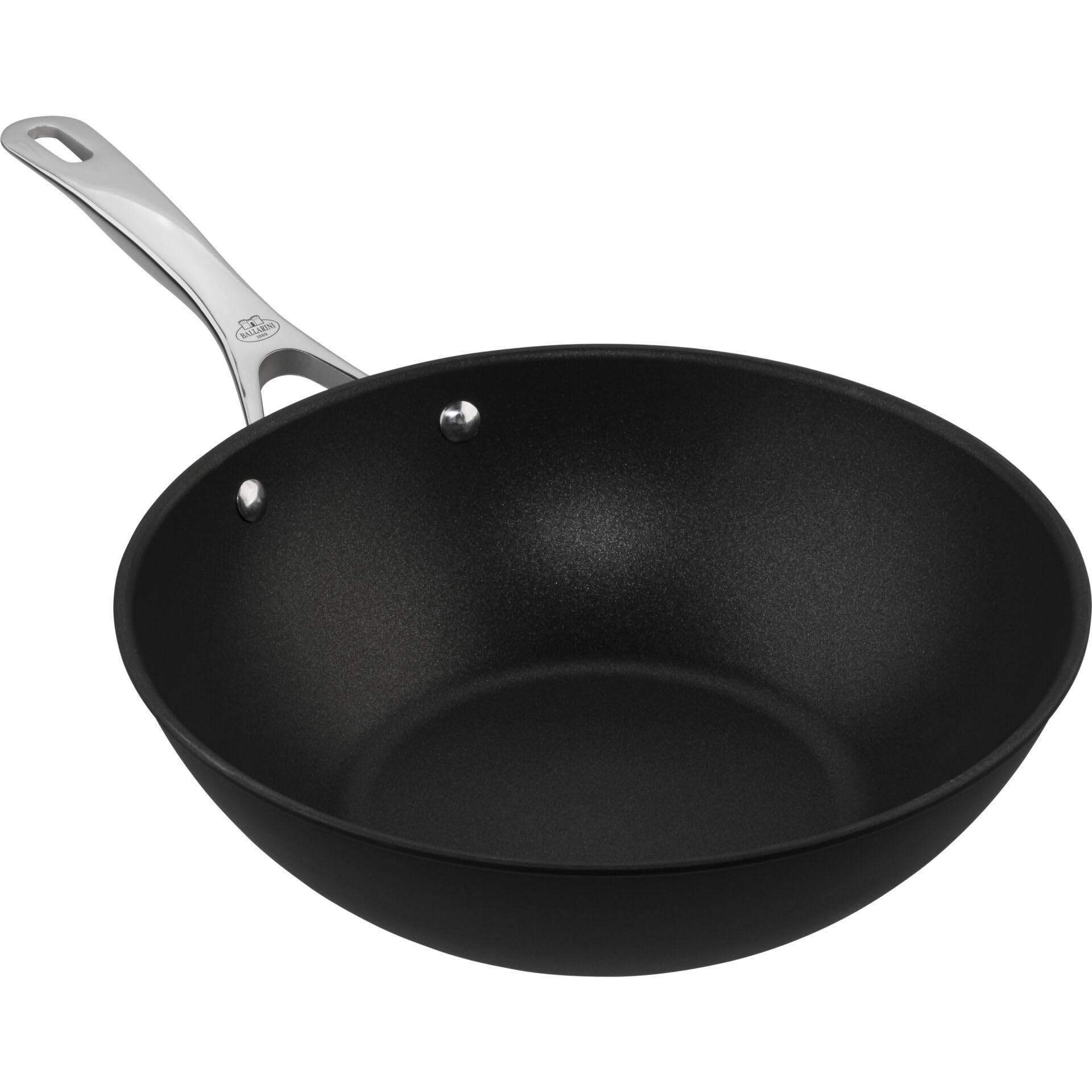 Ballarini ALBA Titanium Non-Stick Wok Pan 30cm - Professional Italian Cookware for Stir-Fry, Sauté & Deep Frying - Perfect for Home Chefs & Asian Cuisine