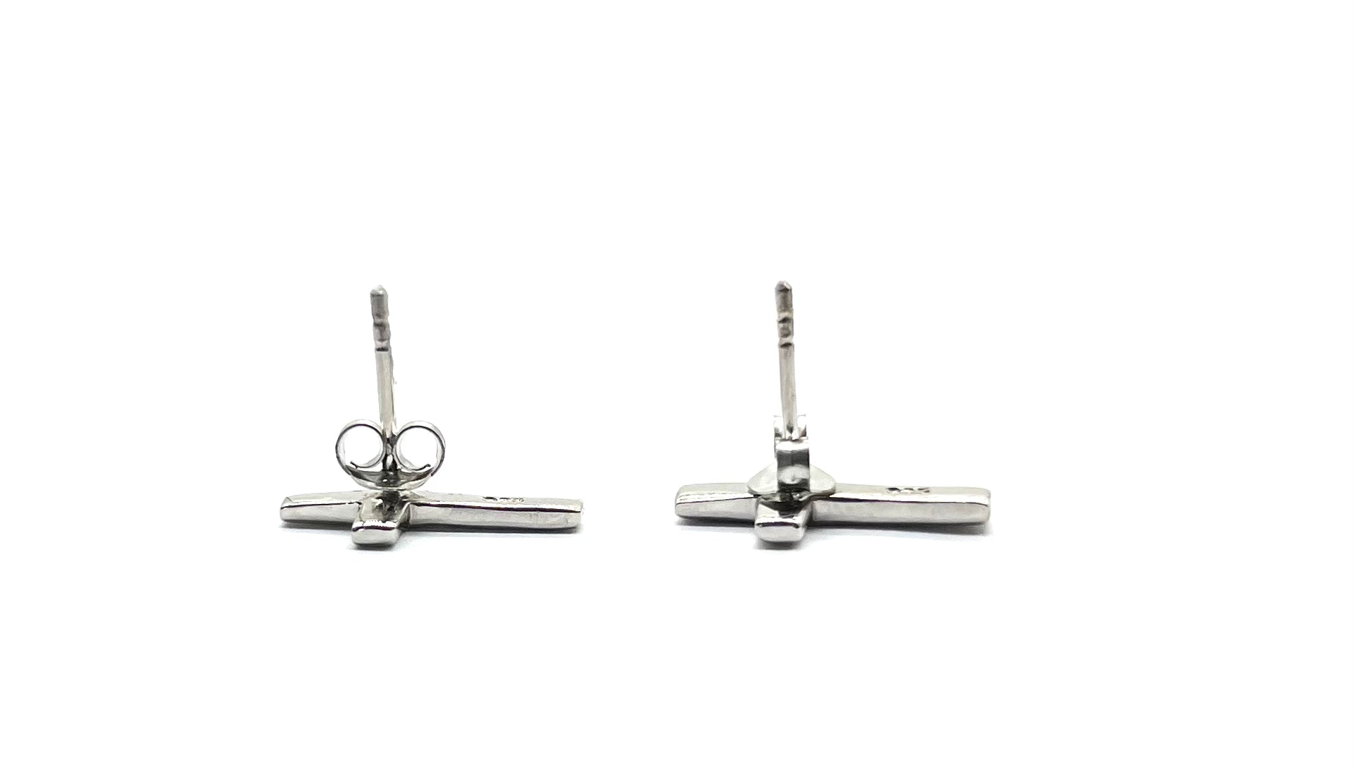 Sterling Silver Cross Post Earrings for Women - Hypoallergenic Religious Jewelry Gift - Perfect for Church, Weddings & Everyday Wear