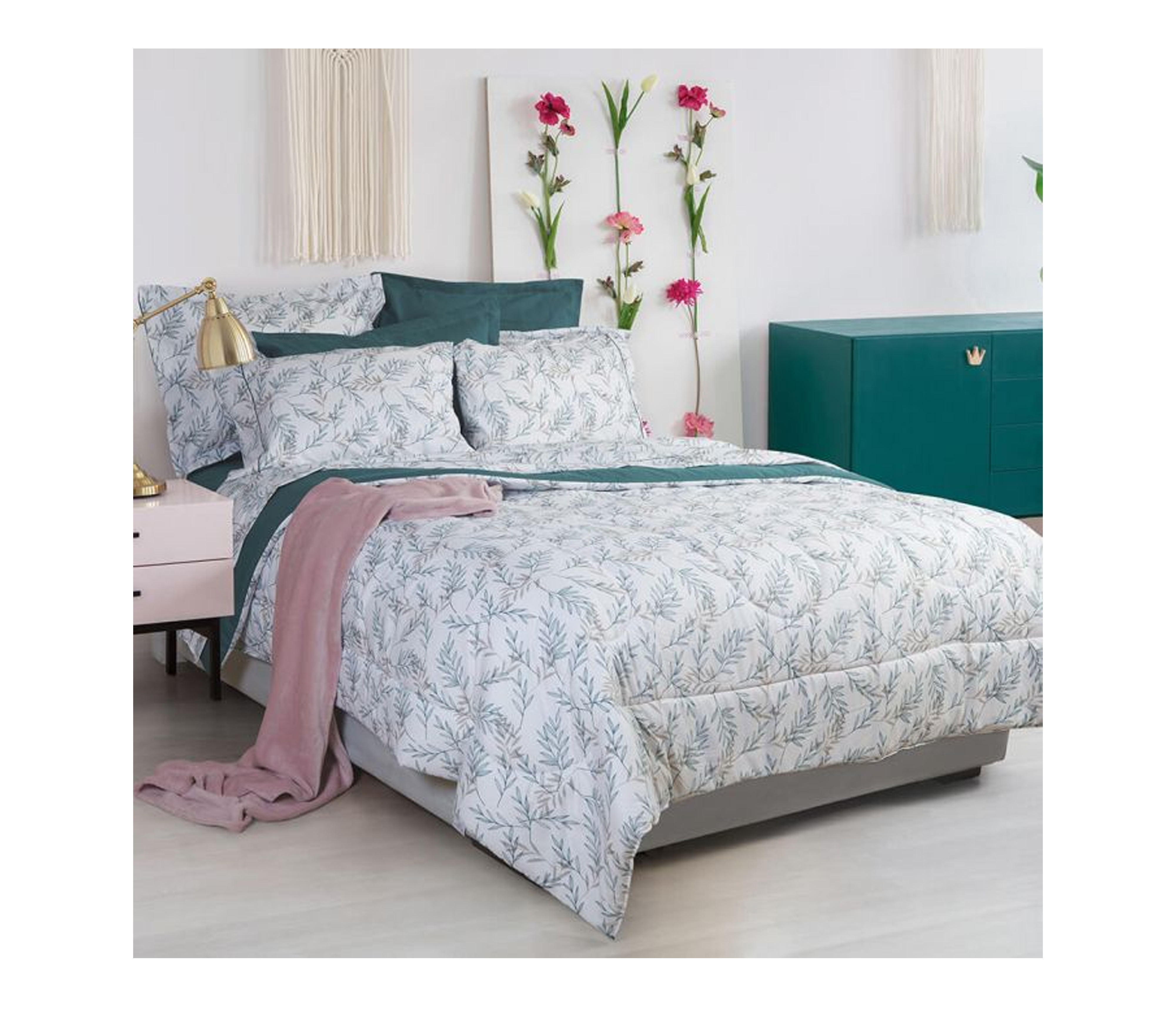 Premium Microfiber Duvet Cover Set - Soft, Hypoallergenic & Breathable Bedding for All Seasons | Perfect for Master Bedroom, Guest Room & Cozy Home Decor