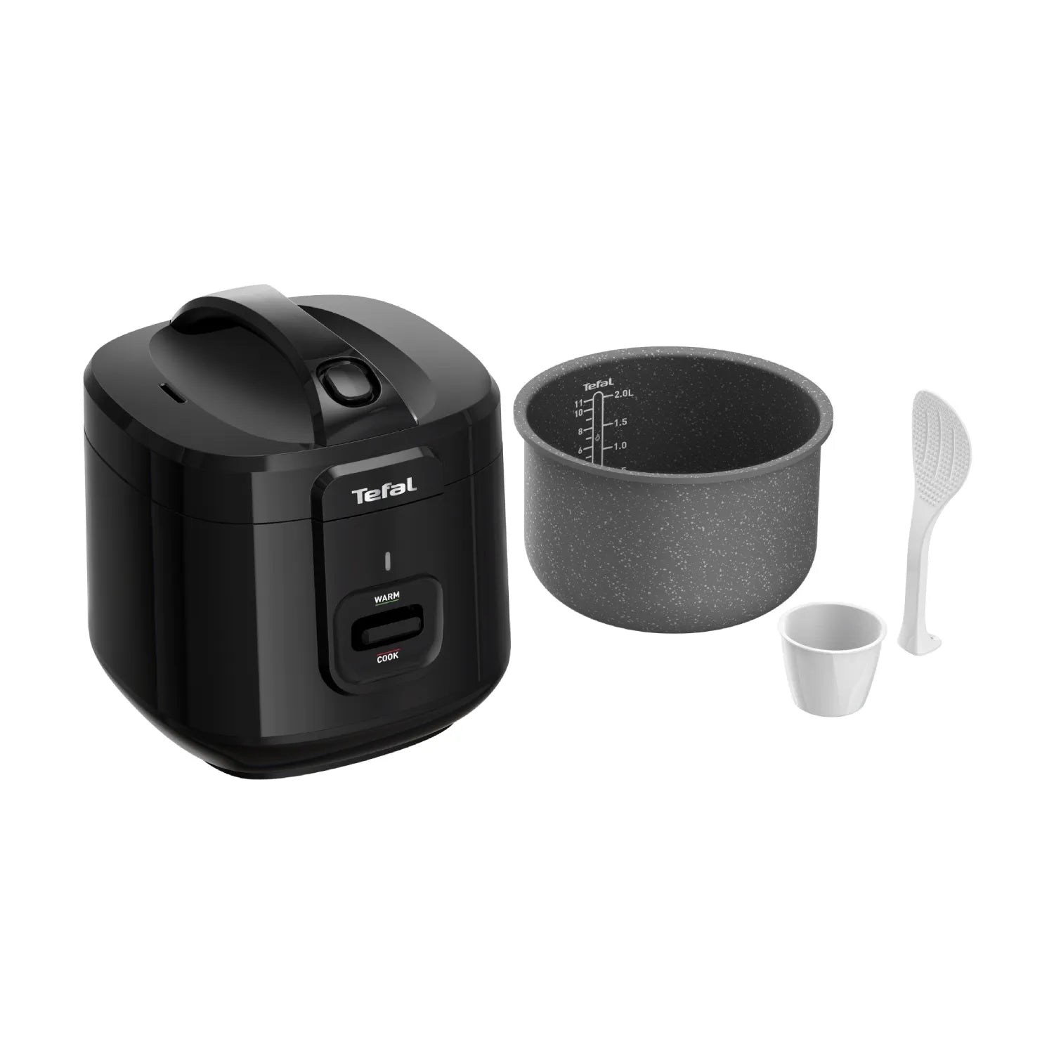 Tefal Everforce 11-Cup Rice Cooker - Black (Model RK3628) - Perfect for Family Dinners & Meal Prep