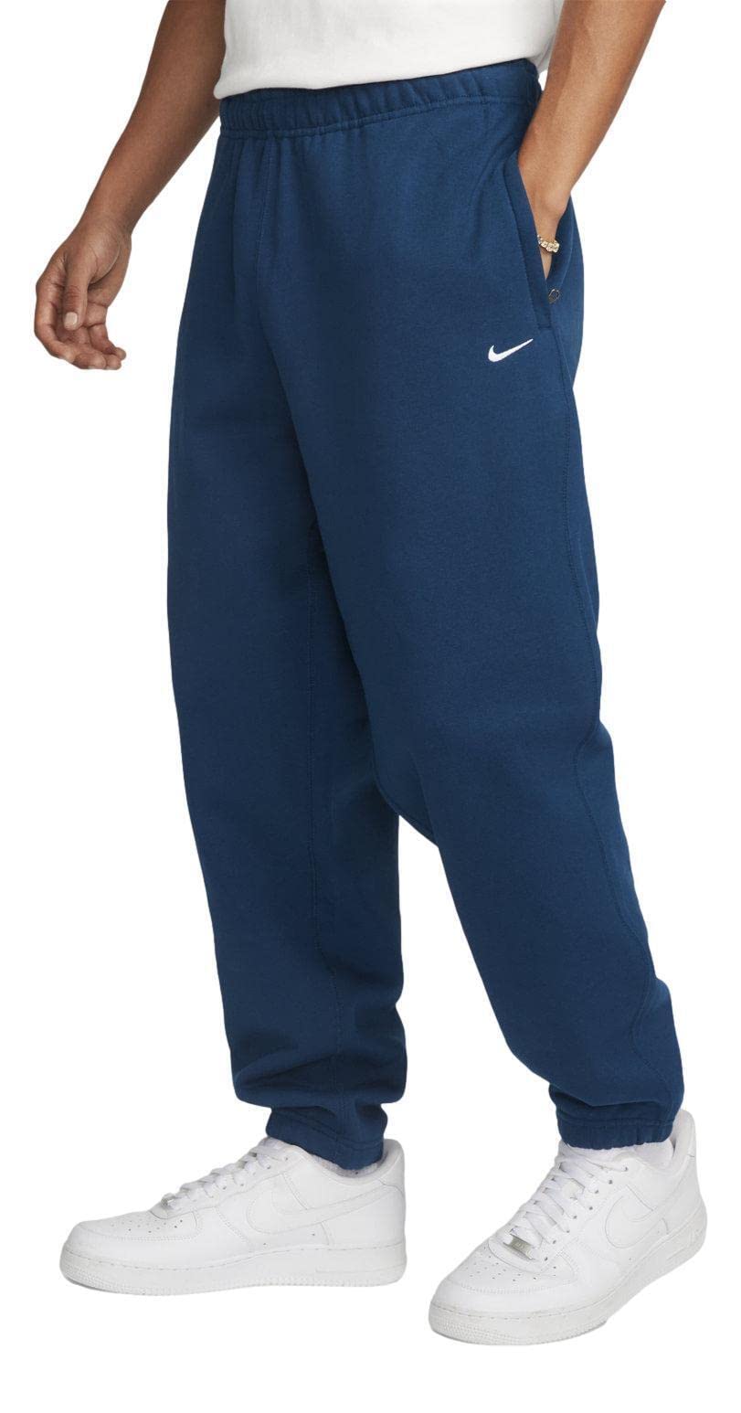 Nike Essentials Solo Swoosh Men's Heavyweight Fleece Jogger Pants - Comfortable & Warm Workout, Lounge & Casual Wear for Men
