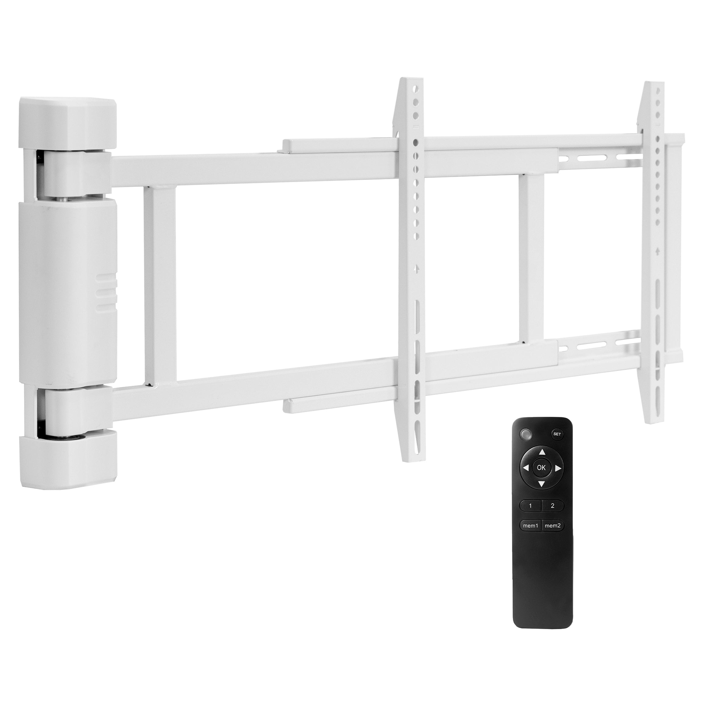 Heavy Duty Full Motion TV Wall Mount Bracket for 32-75 Inch Flat Screen TVs - Adjustable Tilt Swivel Articulating Arm for Living Room, Bedroom, or Office