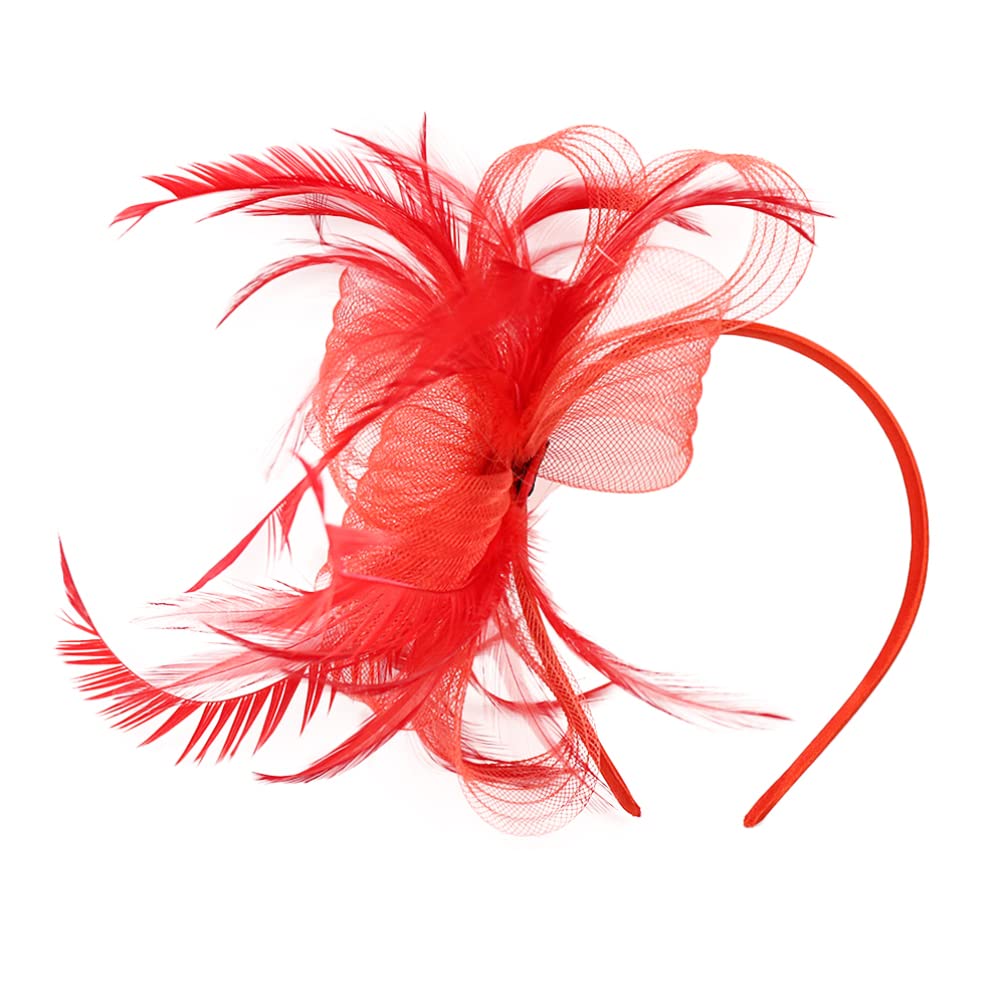 Elegant Black Mesh Fascinators Hat Headband for Women - Perfect for Weddings, Tea Parties, and Special Occasions