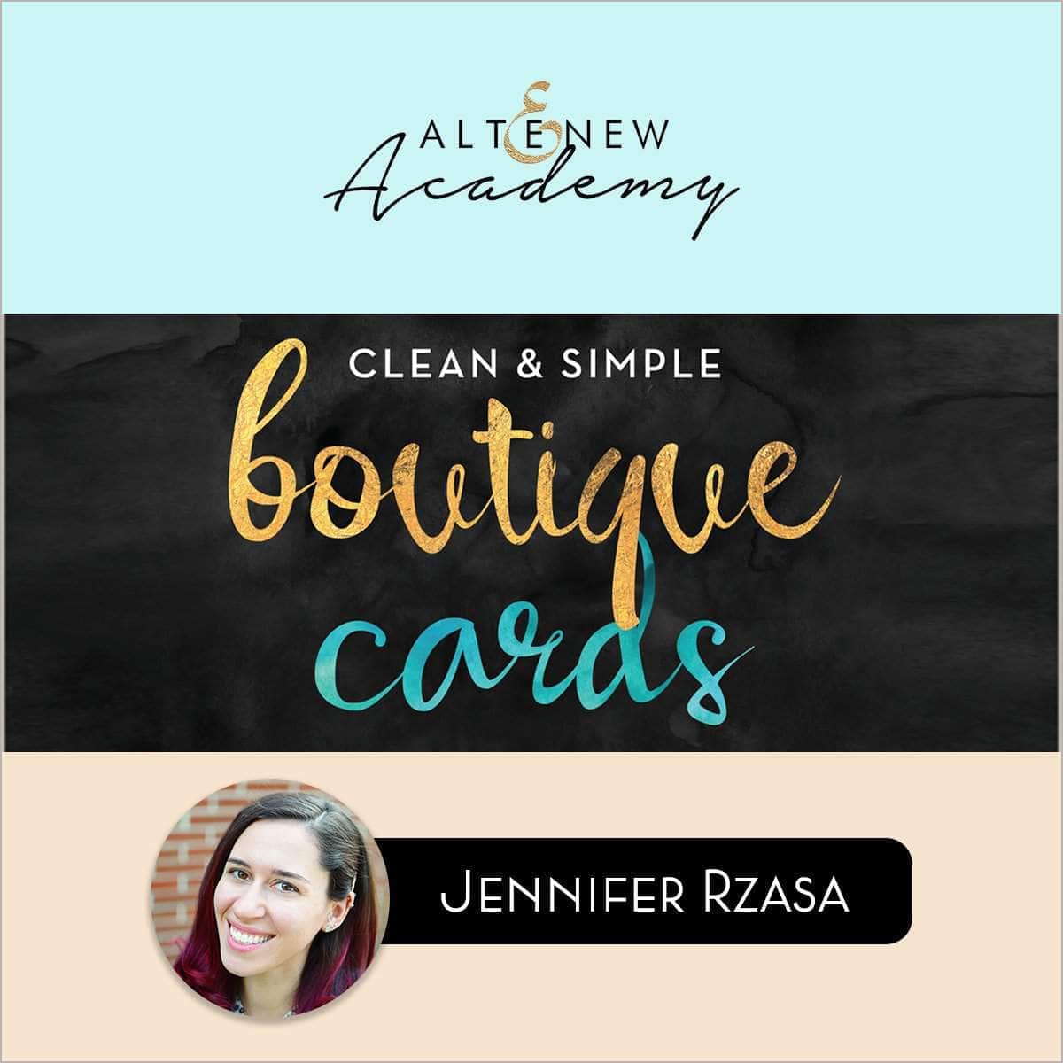 Clean & Simple Boutique Cards - Online Cardmaking Class for Beginners & Crafters | Perfect for DIY Greetings, Invitations & Handmade Gifts