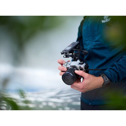 OM SYSTEM OM-5 Mirrorless Camera with 12-45mm f/4 PRO Lens (Silver) - Perfect for Travel, Vlogging & Outdoor Photography