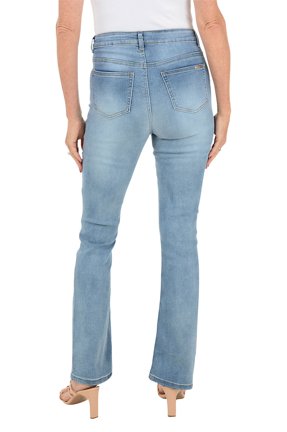 Essential Women's Bootcut Denim Jeans - Stretchy Comfort Fit for Casual Wear & Everyday Style