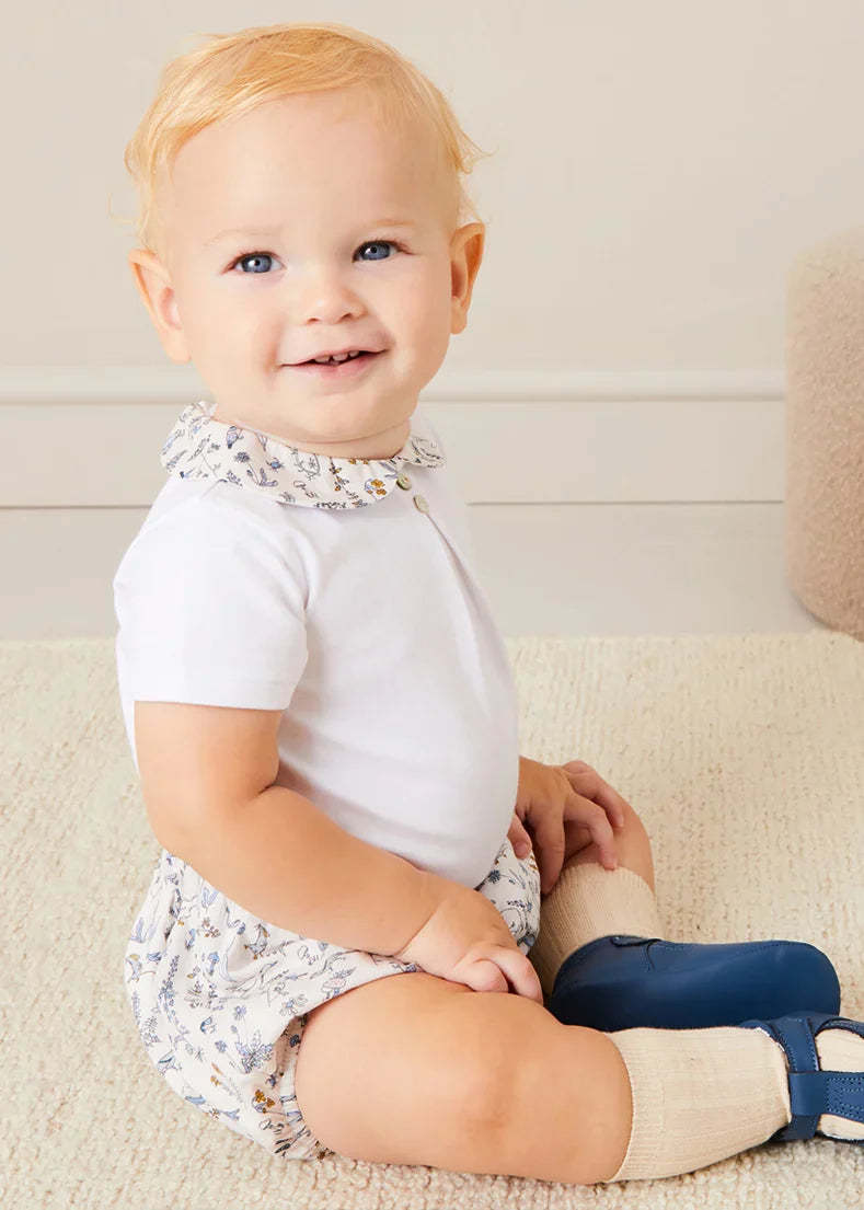 Whale Striped Jumper for Baby Boys - Soft Cotton Knit Sweater - Cute & Comfortable Outfit for Newborns, Infants & Toddlers - Perfect for Family Photos, Playdates & Special Occasions