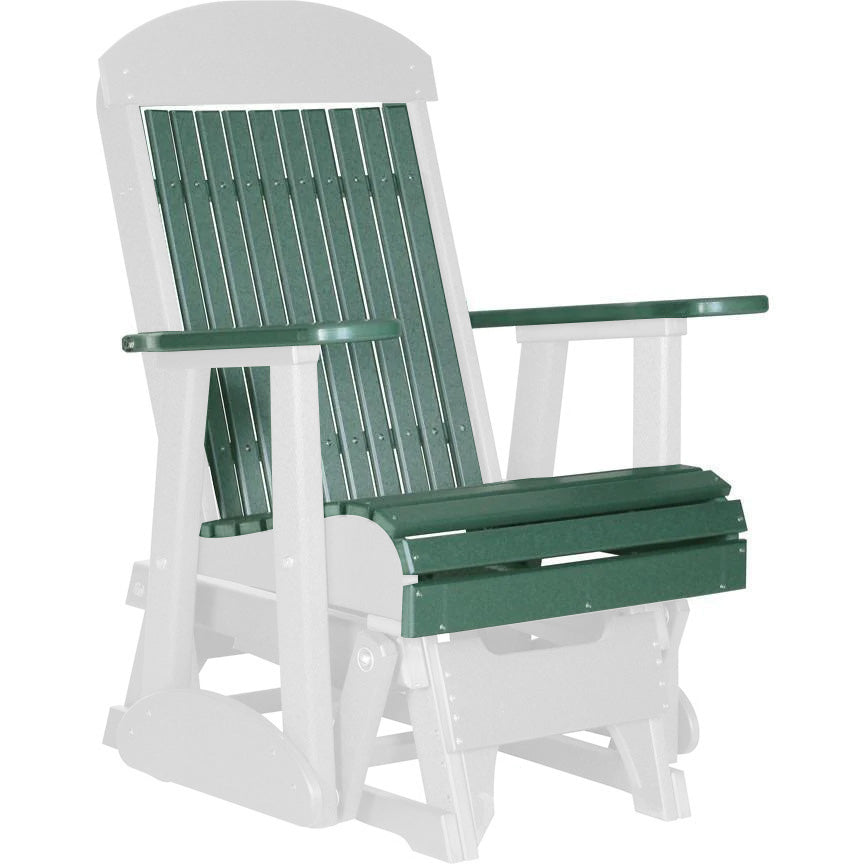 Green on White