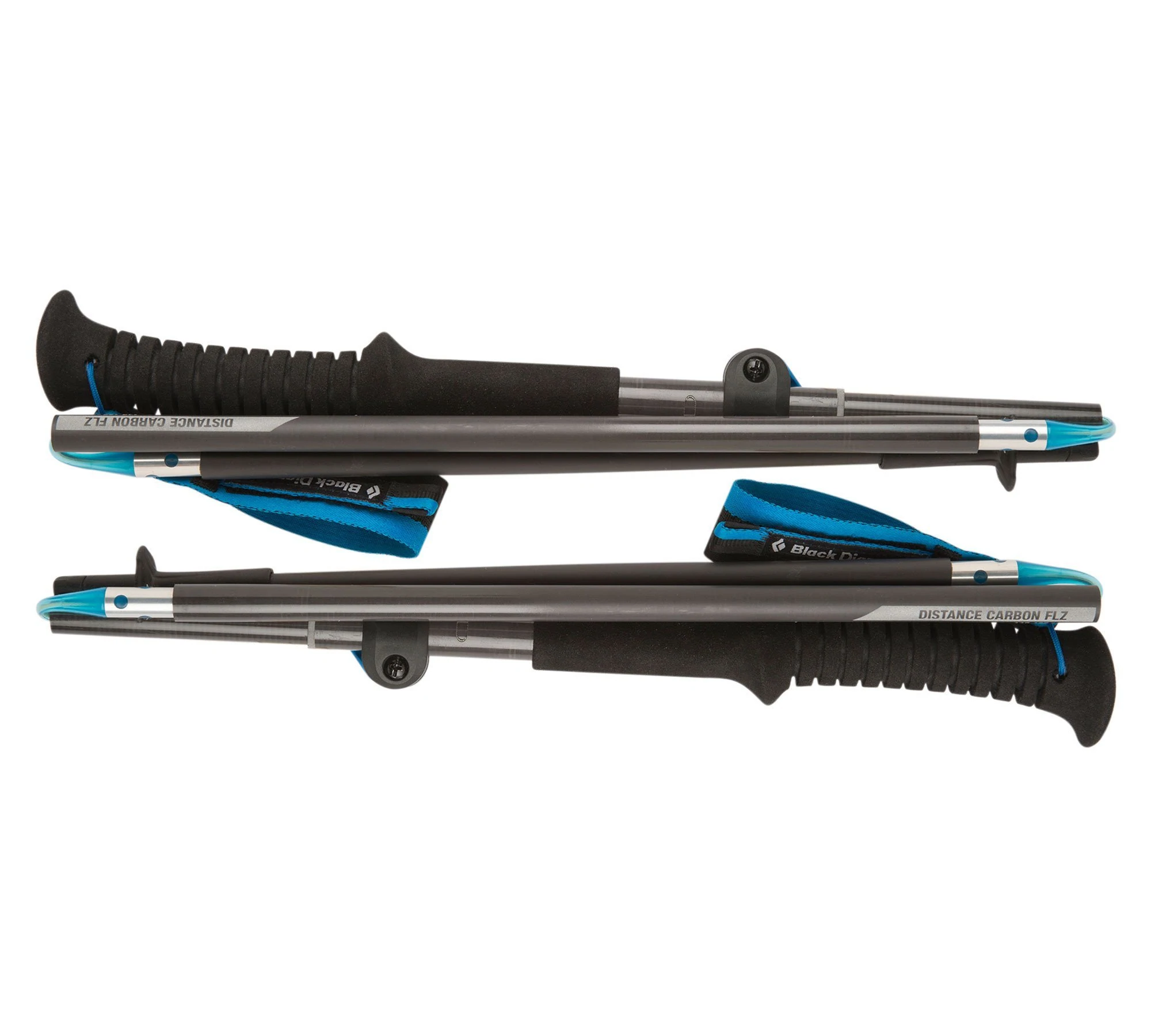 Black Diamond Distance Carbon Z Trekking Poles - Lightweight Carbon Fiber Hiking Sticks for Men & Women - Perfect for Backpacking, Trail Running, and Mountain Climbing
