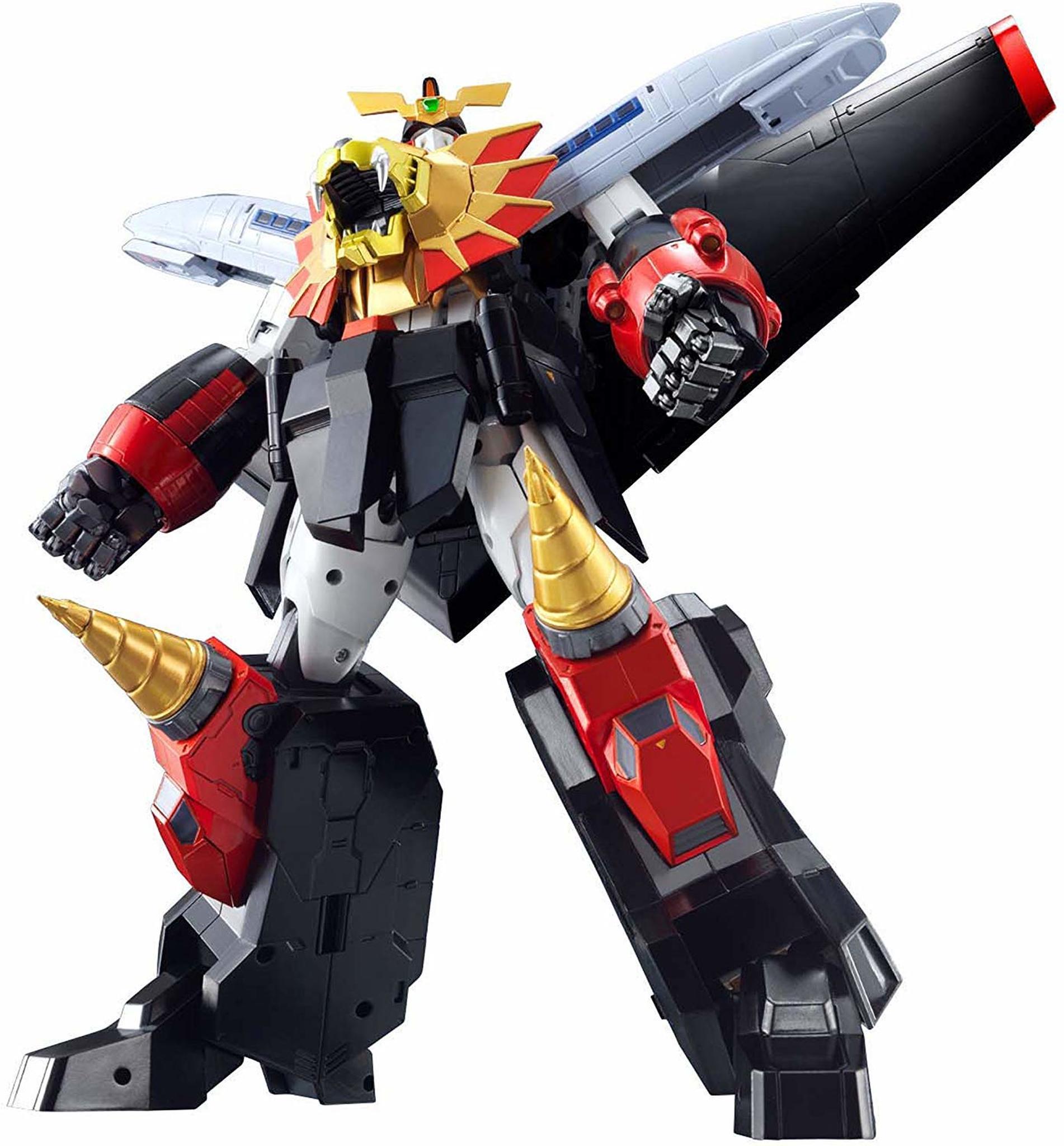 Bandai Soul of Chogokin GX-68 GaoGaiGar The King of Braves Super Robot Action Figure - Collectible Anime Model for Display & Play
