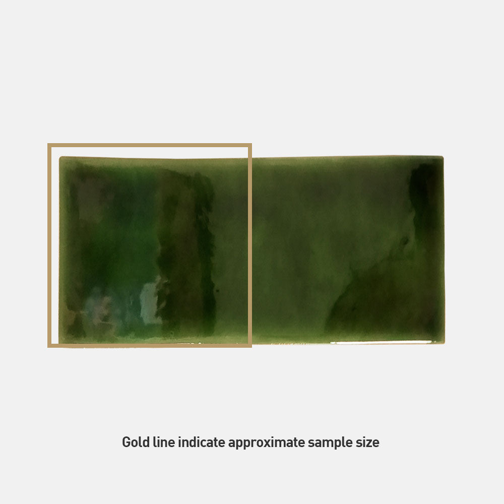 Premium Barcelona Urano Green 65X130 Glossy Ceramic Subway Tile - Perfect for Kitchen Backsplash, Bathroom Walls & Modern Interior Design