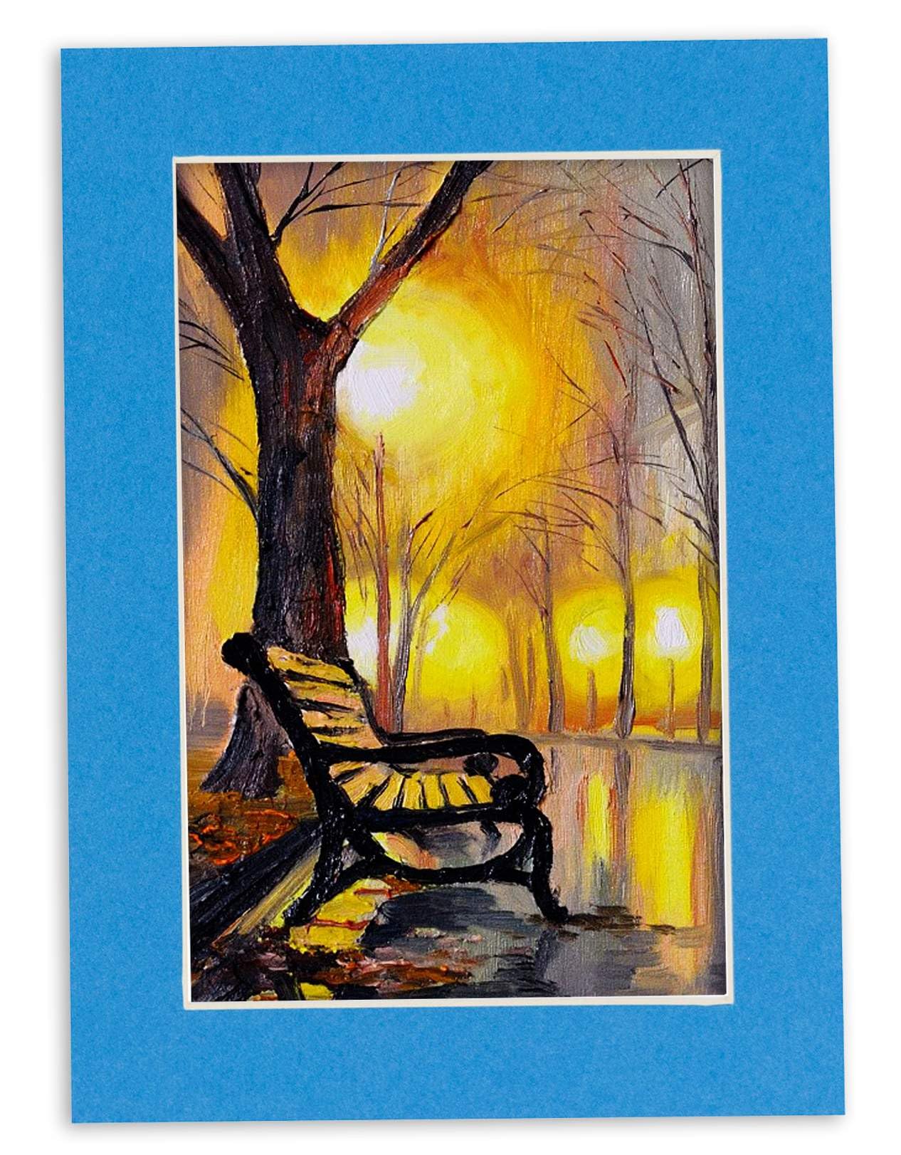 24x36 Acid-Free Bay Blue Precut Mat Board for 28x40 Picture Frame - Premium Photo Matte for Family Photos, Artwork & Framing | Perfect for Home Decor, Gallery Displays & Professional Show Kits (Pack of 1)