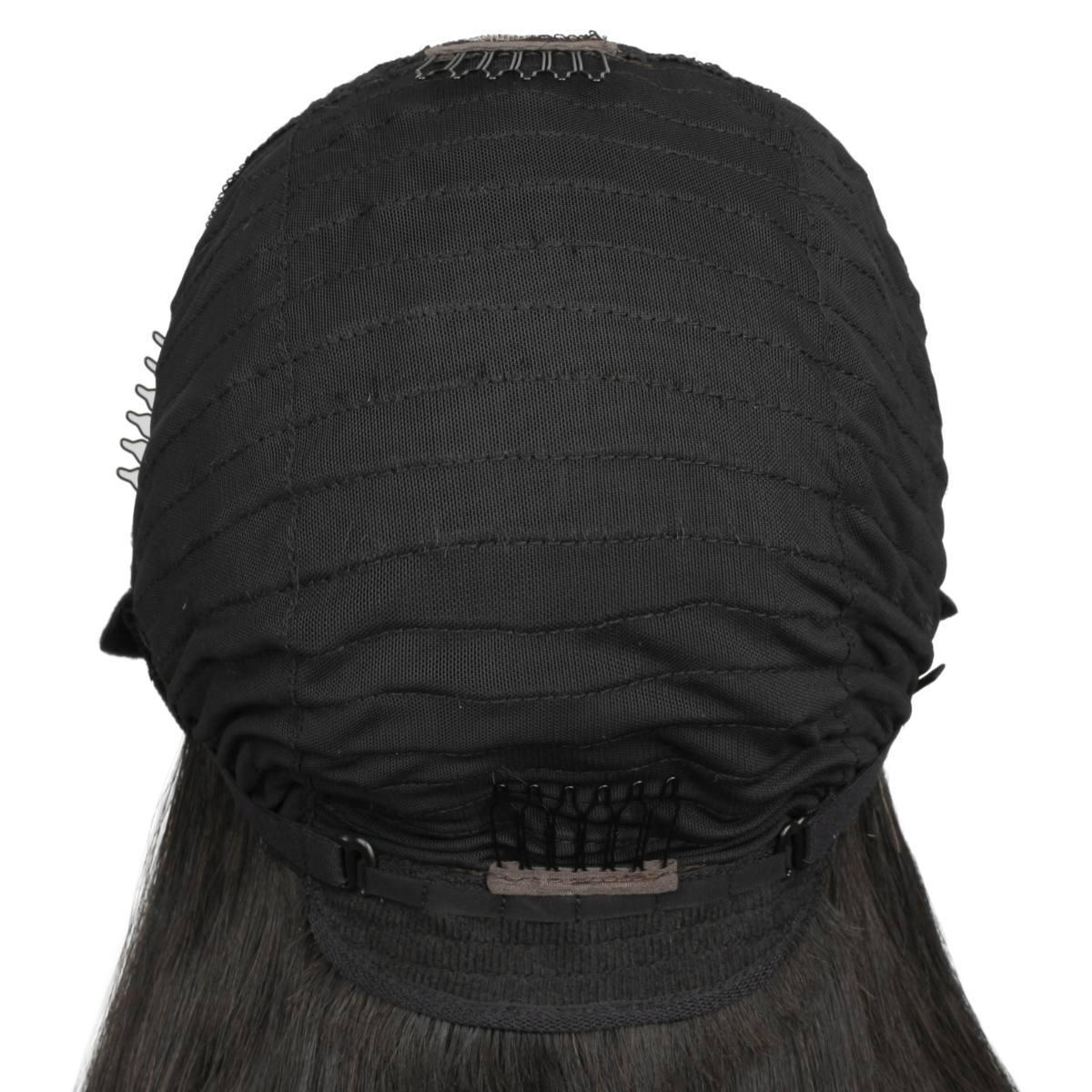 Straight 2x6 HD Lace Closure 100% Human Hair Glueless Wig - Natural Look & Comfortable Wear for Daily Use, Parties & Special Occasions
