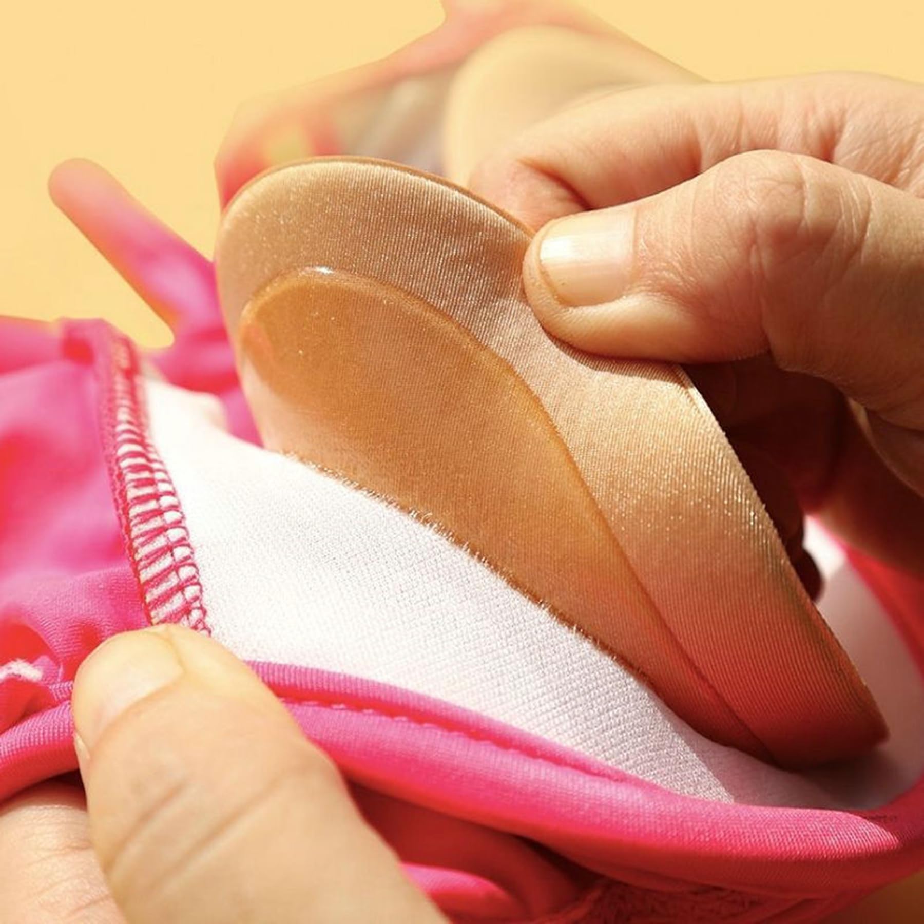 Women's Adhesive Bra Pads - Breathable Push Up Cups for Lingerie & Bikini | Removable Padding Enhancer | Perfect for Swimwear, Dresses & Special Occasions