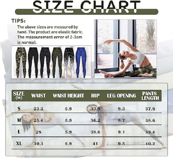 COOLOMG Women's High Waisted Yoga Pants with Side Pockets - Black & White - Perfect for Yoga, Gym Workouts & Casual Wear