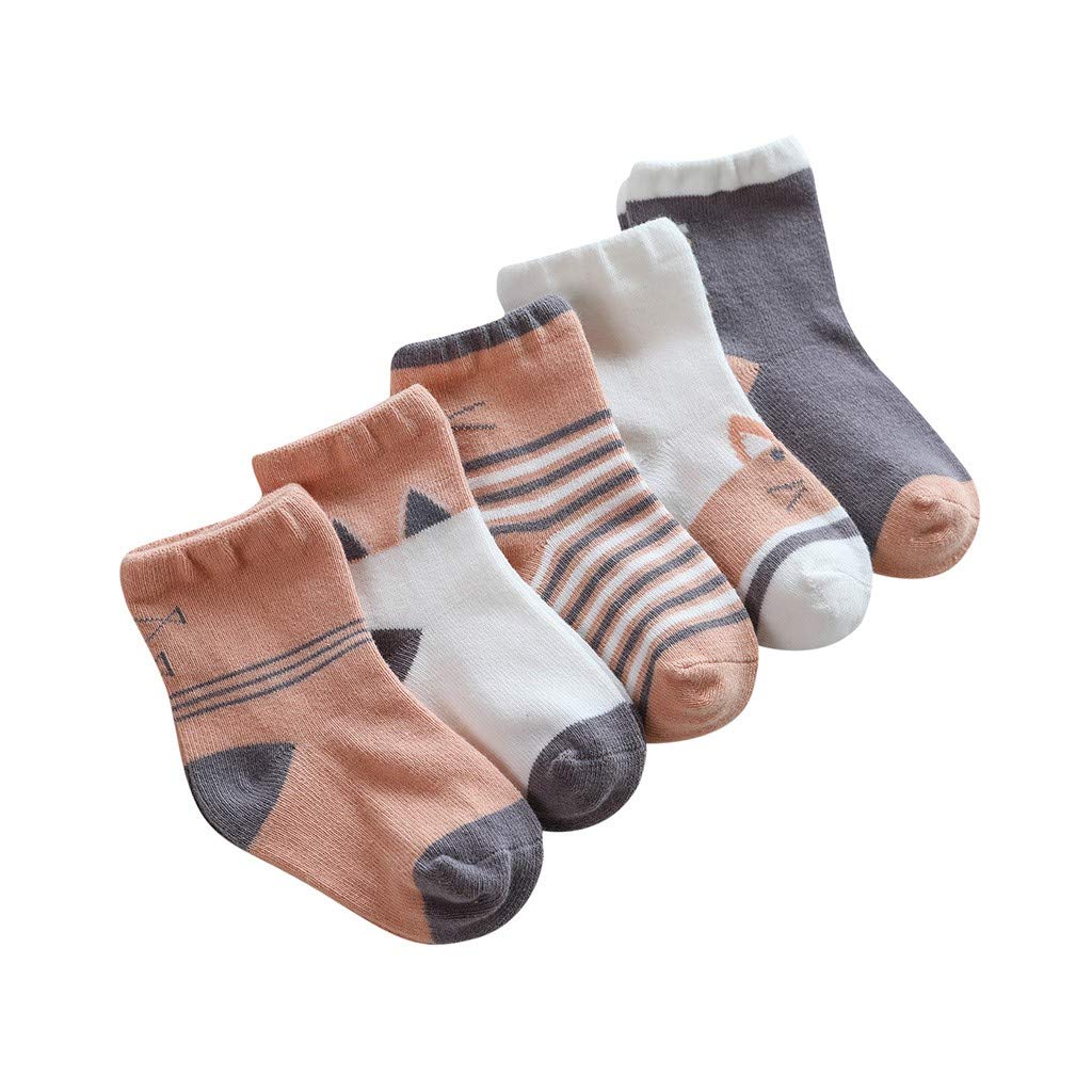 **Cartoon Kids Socks for Boys & Girls - Soft, Comfortable & Non-Binding Toddler Socks - Perfect for School, Play & Everyday Wear**