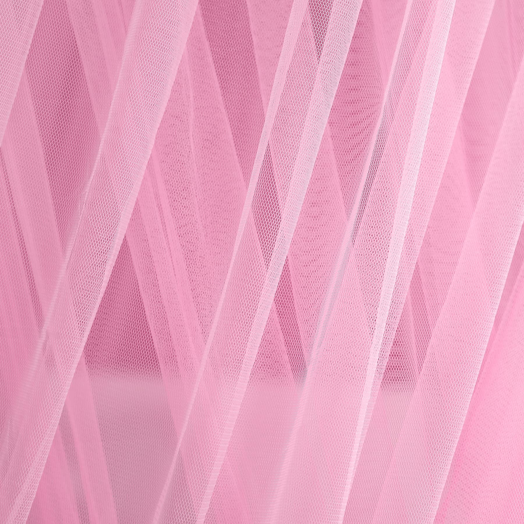 Mengersi Pink Princess Bed Canopy for Girls - Elegant Kids Room Decor & Bedroom Decoration - Perfect for Birthday Gifts, Sleepovers, and Creating a Dreamy Bedroom Atmosphere